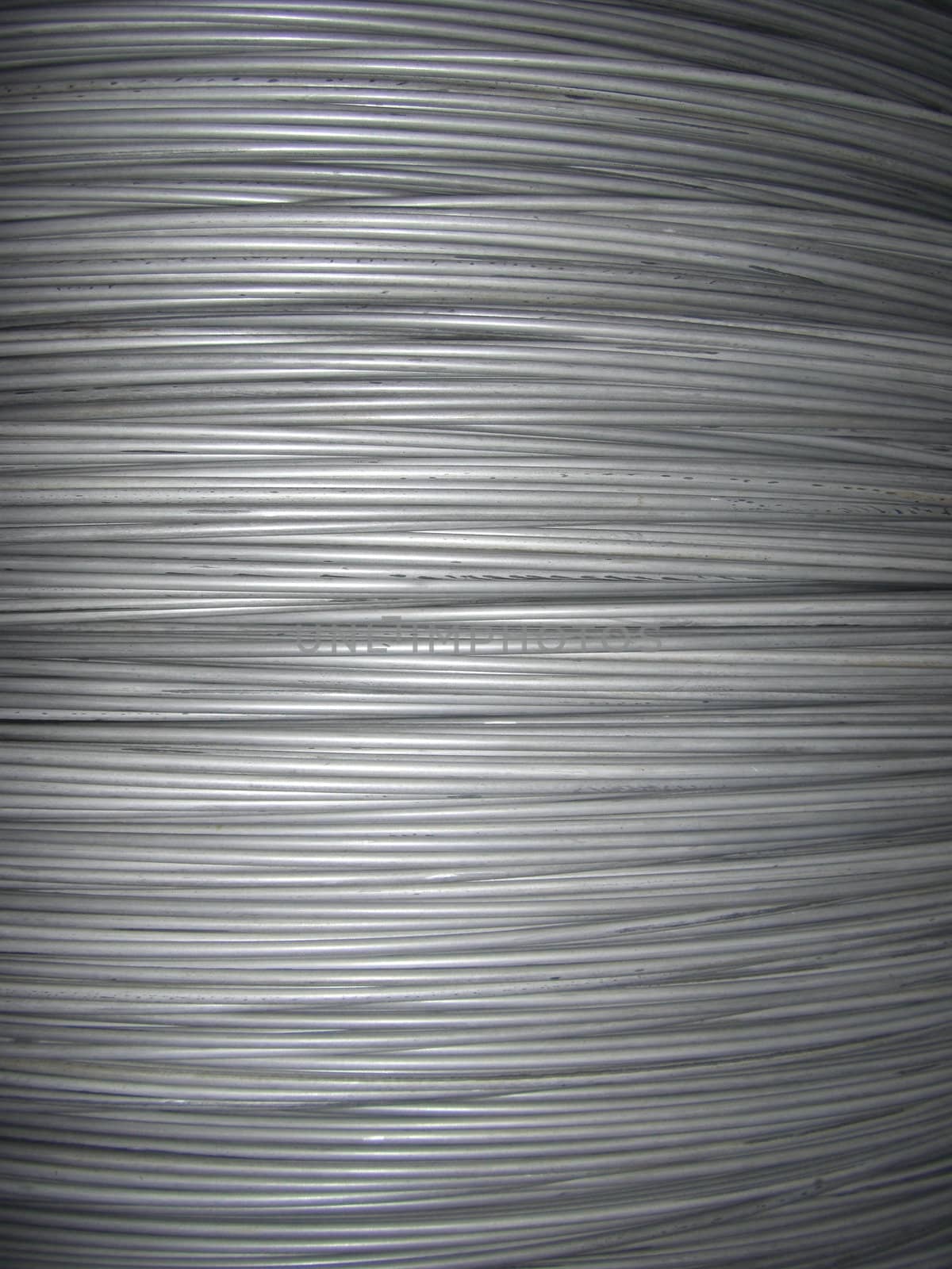 close up of steel wire