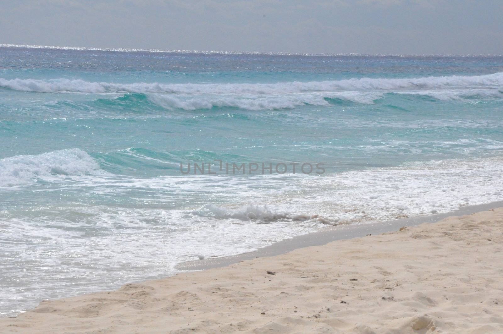 Beach in Cancun, Mexico