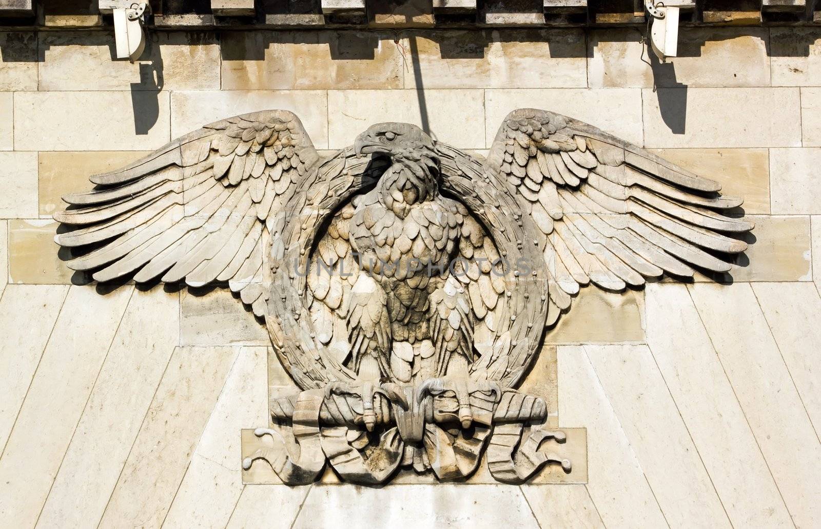 Imperial eagle of the bridge of Iena (Paris France) by neko92vl