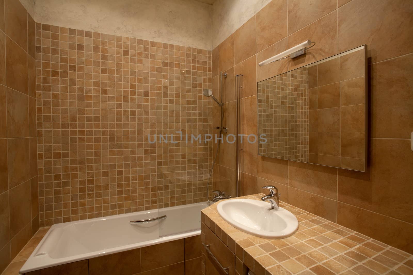 fragment of bathroom interior