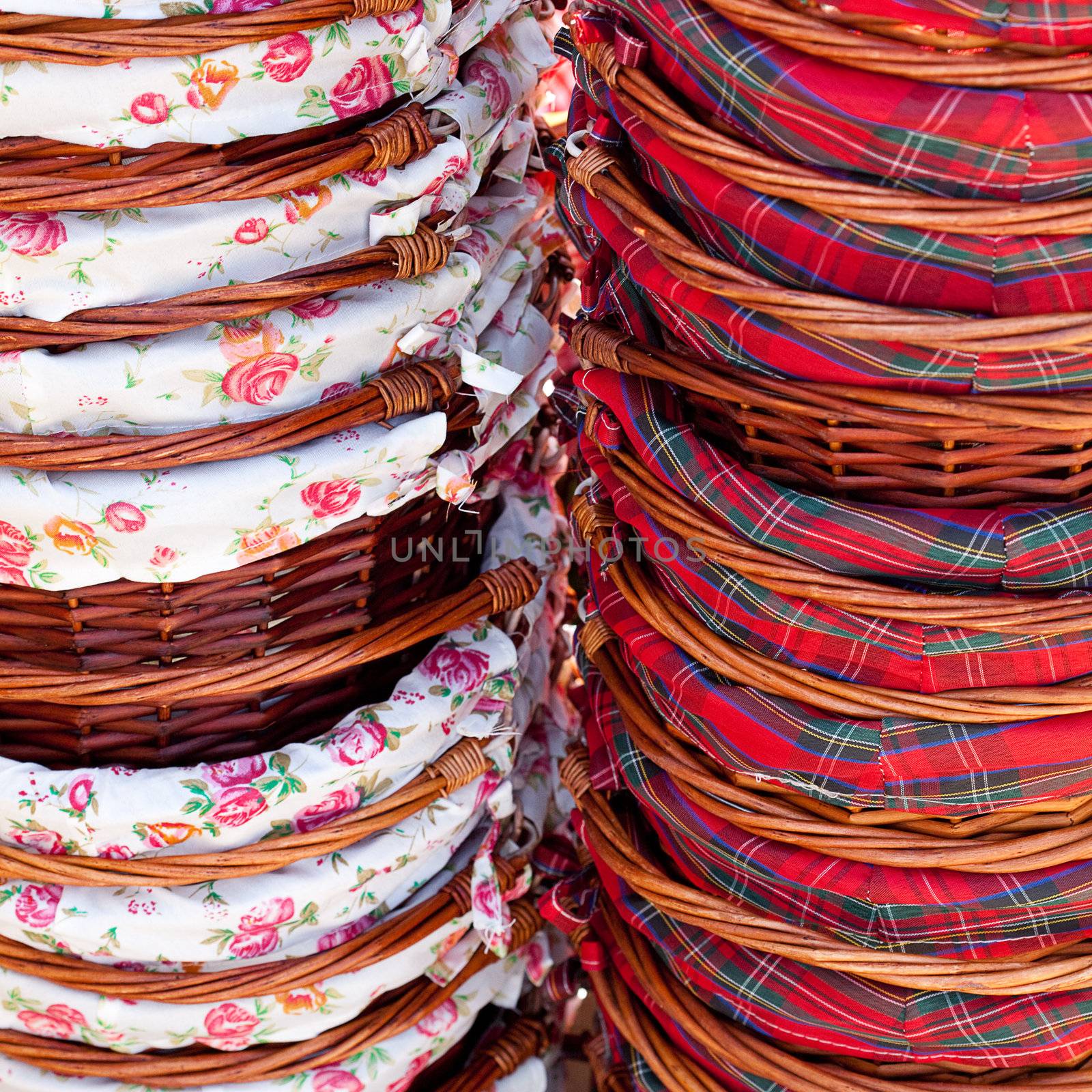background of the baskets at the fair by jannyjus