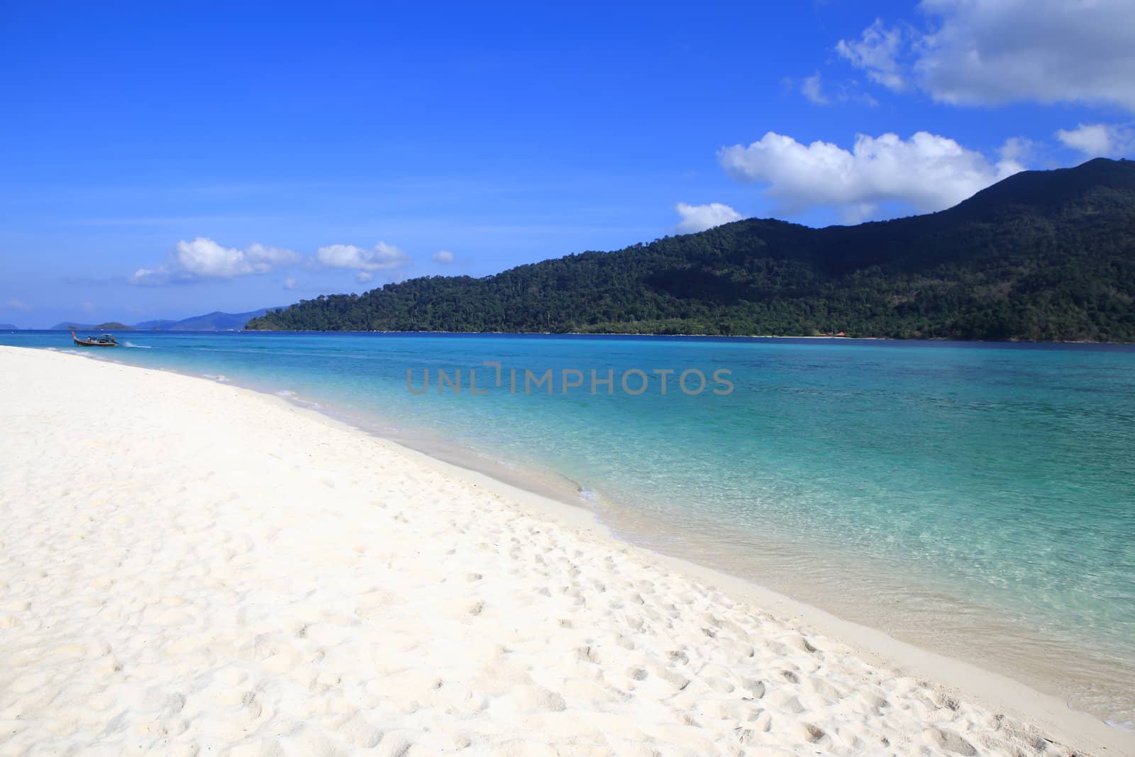 Beautiful tropical landscape. Lipe island, Thailand