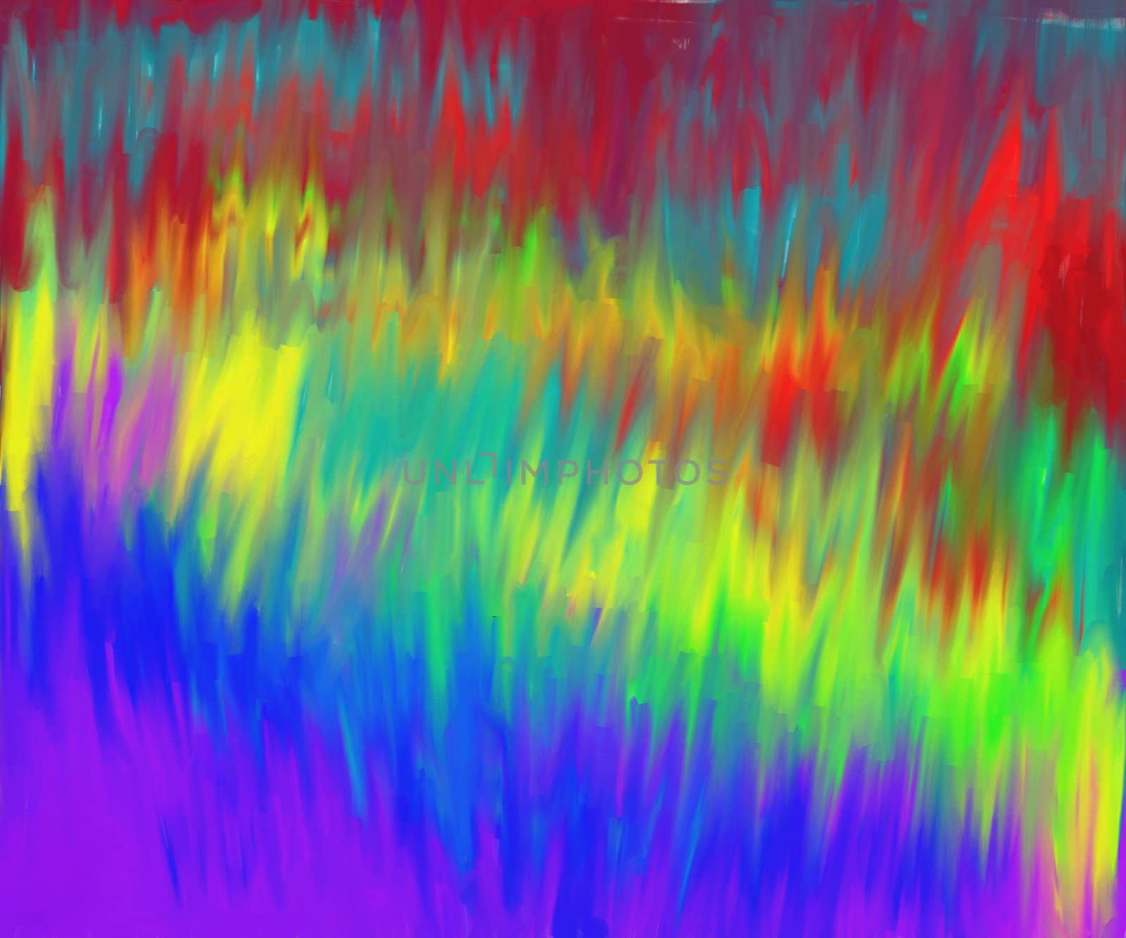 A paint stroke texture with various colors