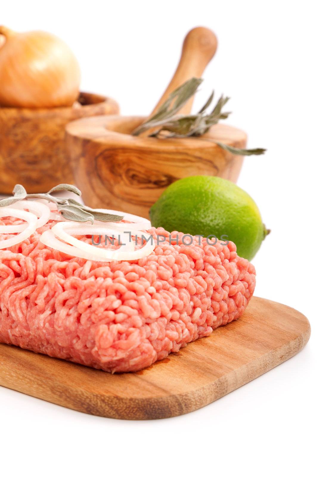 Raw minced meat  by motorolka