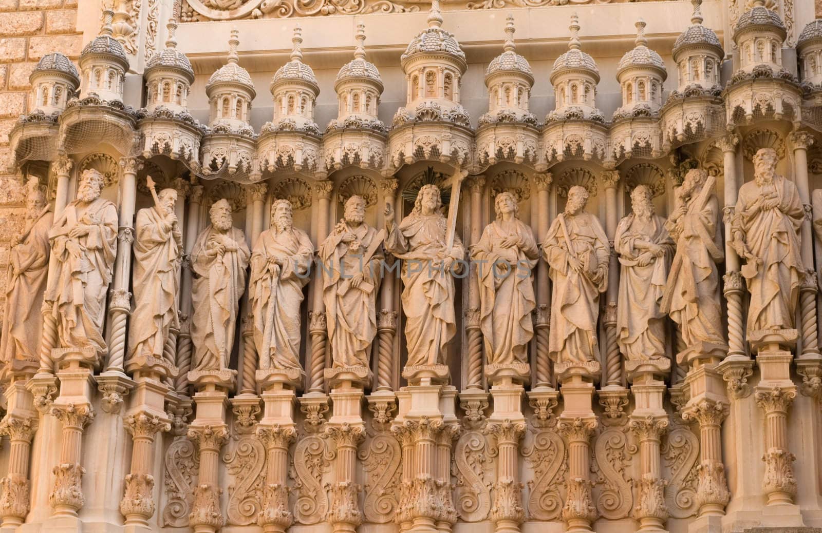 Statues of the Twelve Apostles (katalonien - Spain) by motorolka