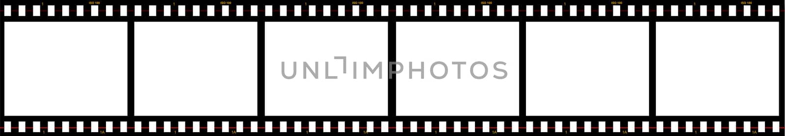 Six blank film frames by jeremywhat