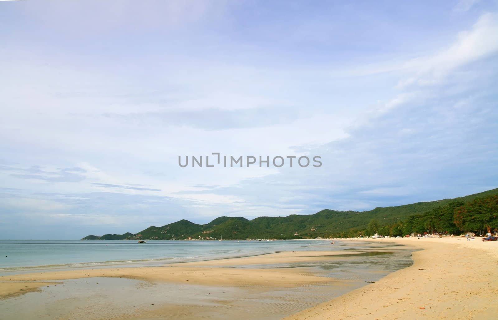 Samui Beach in Summer with Clear Sky, Thailand