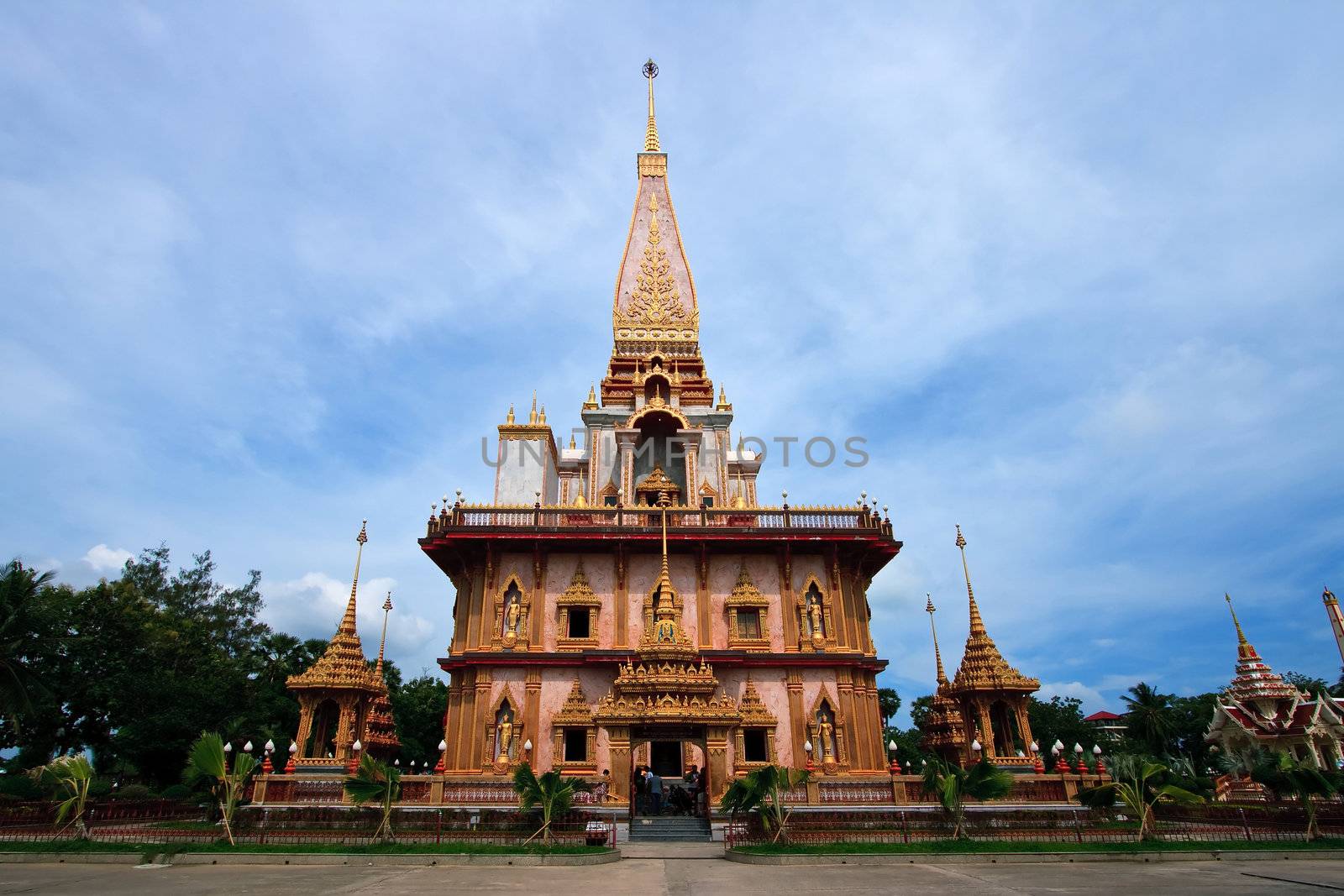 Wat Chalong temple, Phuket Thailand