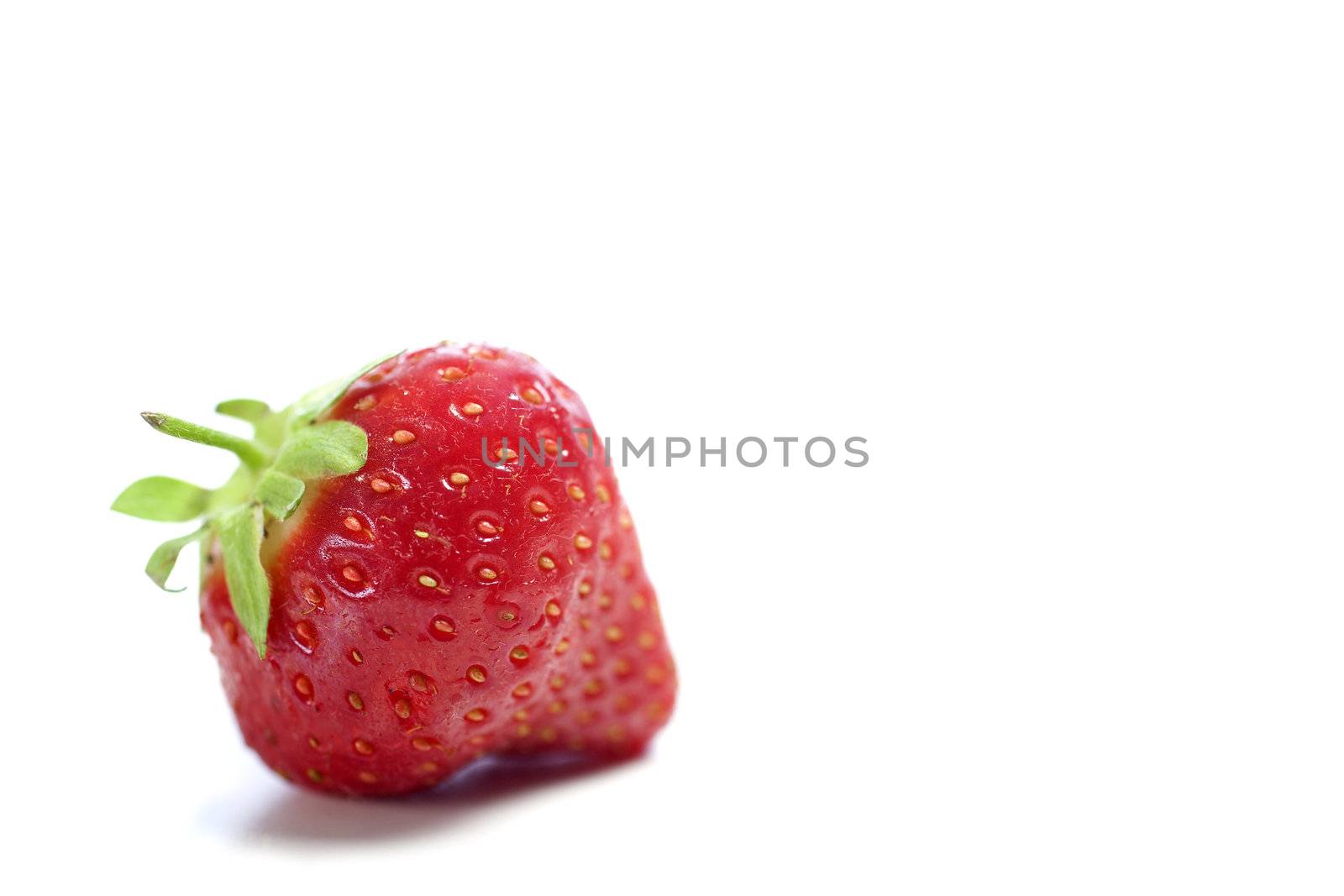 Fresh Strawberry on isolated background