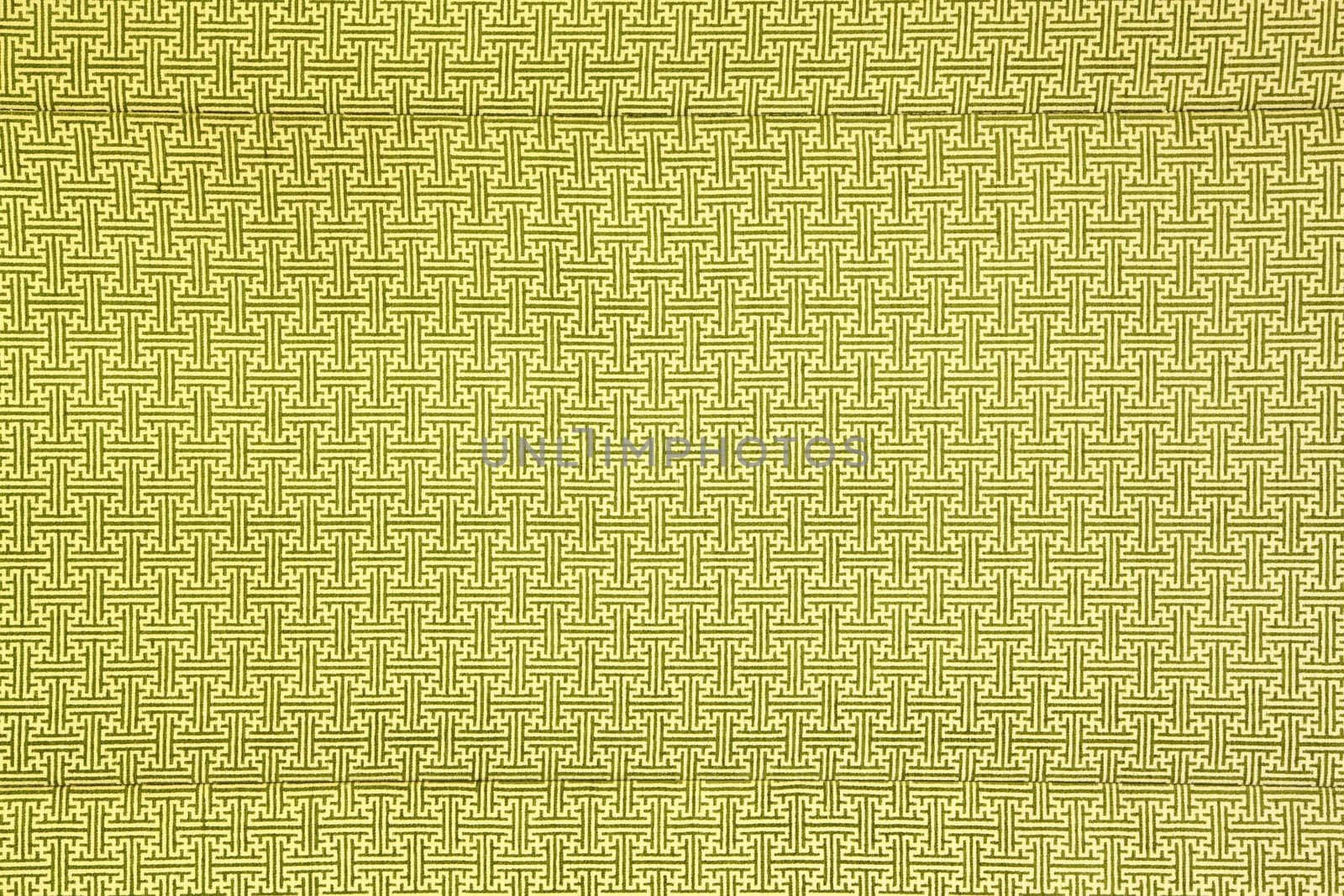 pattern of yellow maze clothing wall paper