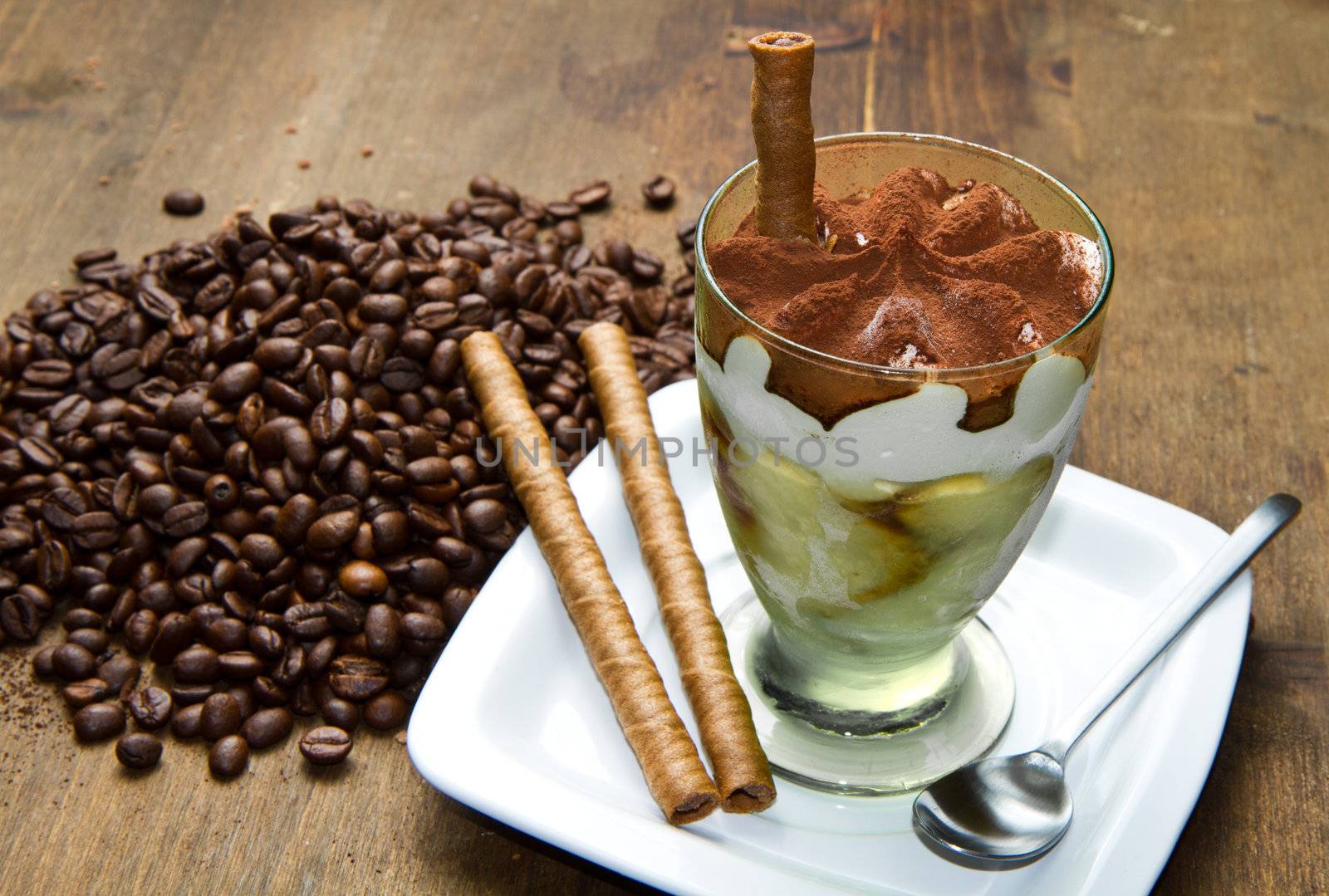 coffee ice cream  by lsantilli