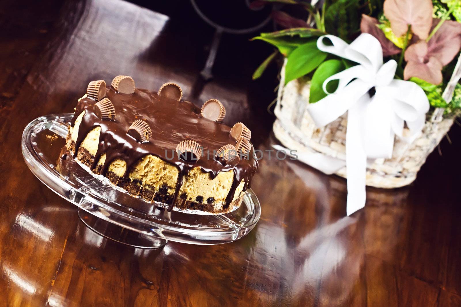 Chocolate cheesecake by oneinamillion