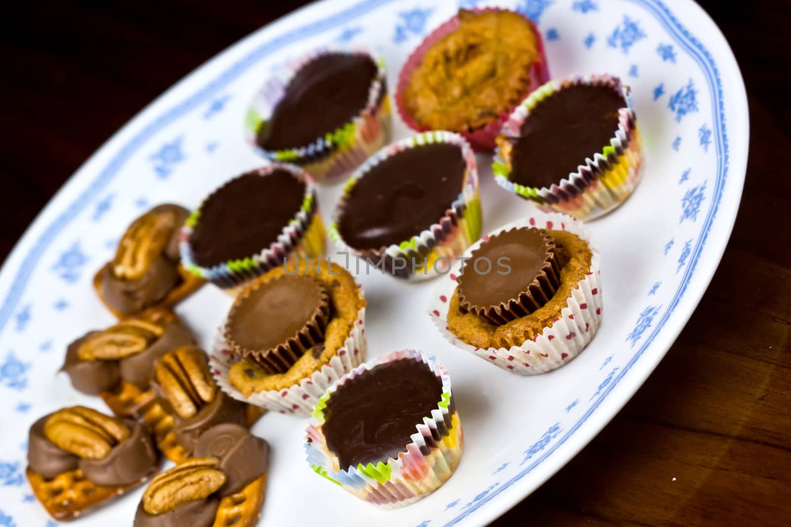 A close up cup cake decoration