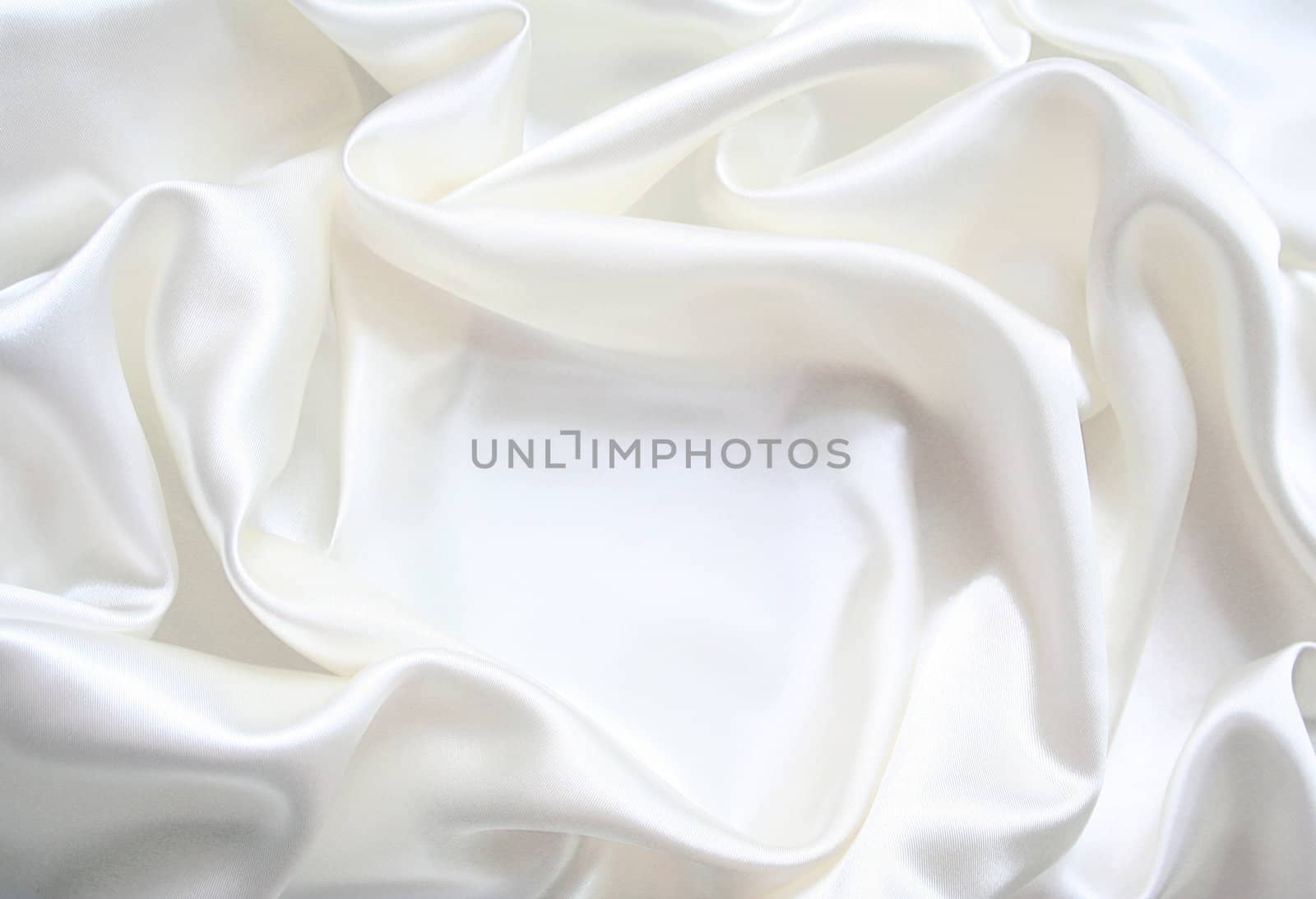 Smooth elegant white silk can use as wedding background
