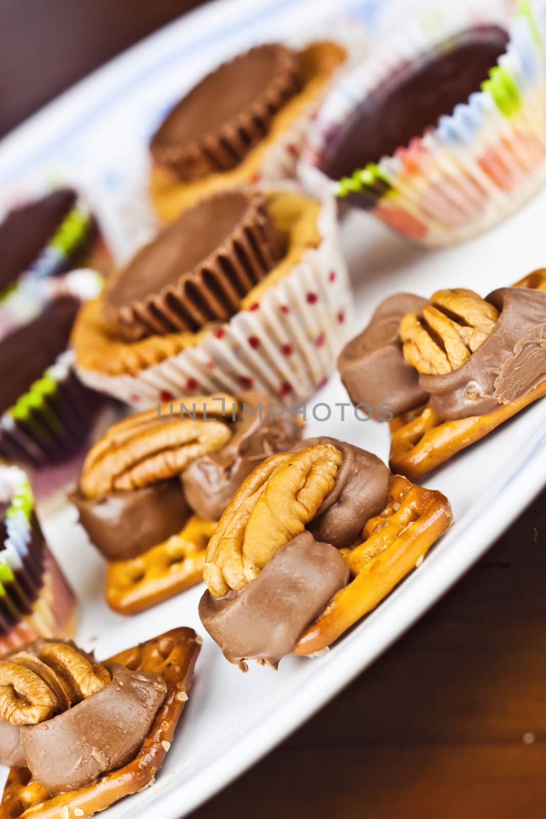 A close up cup cake decoration