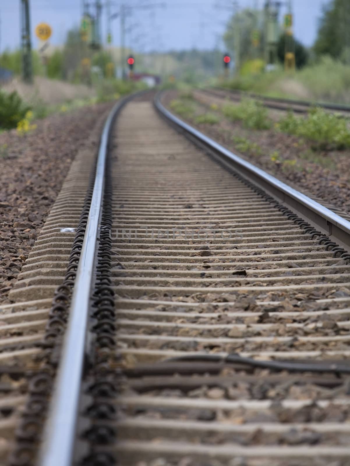 Railroad Tracks by gemenacom
