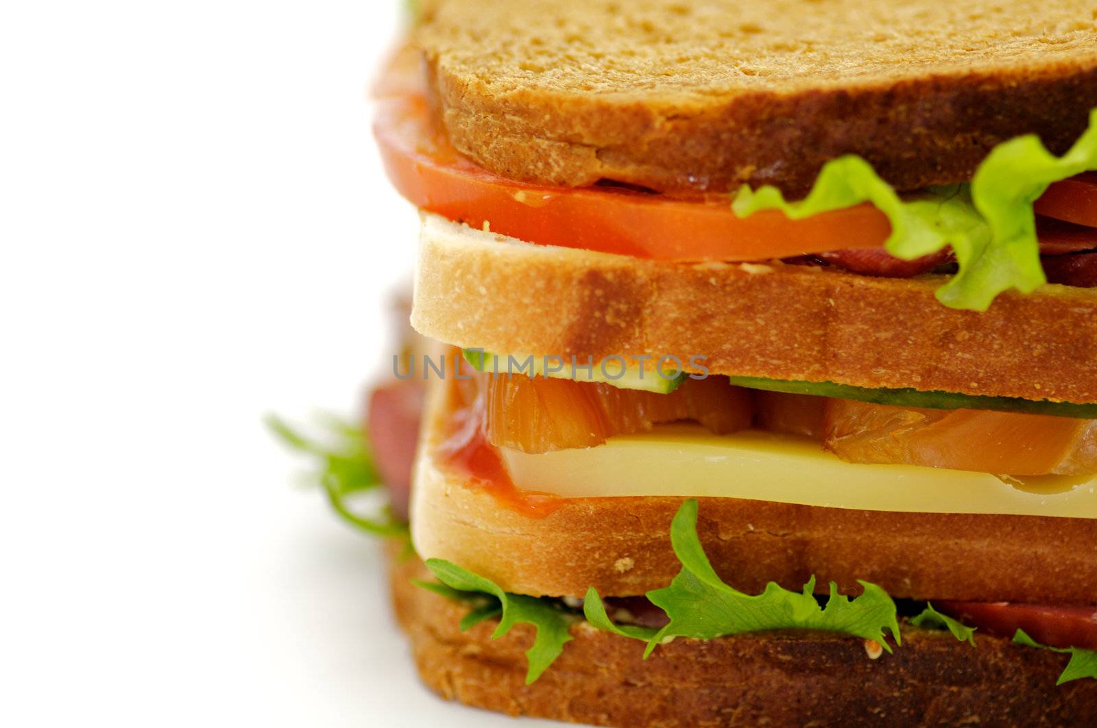 Classical BLT Club Sandwich by zhekos