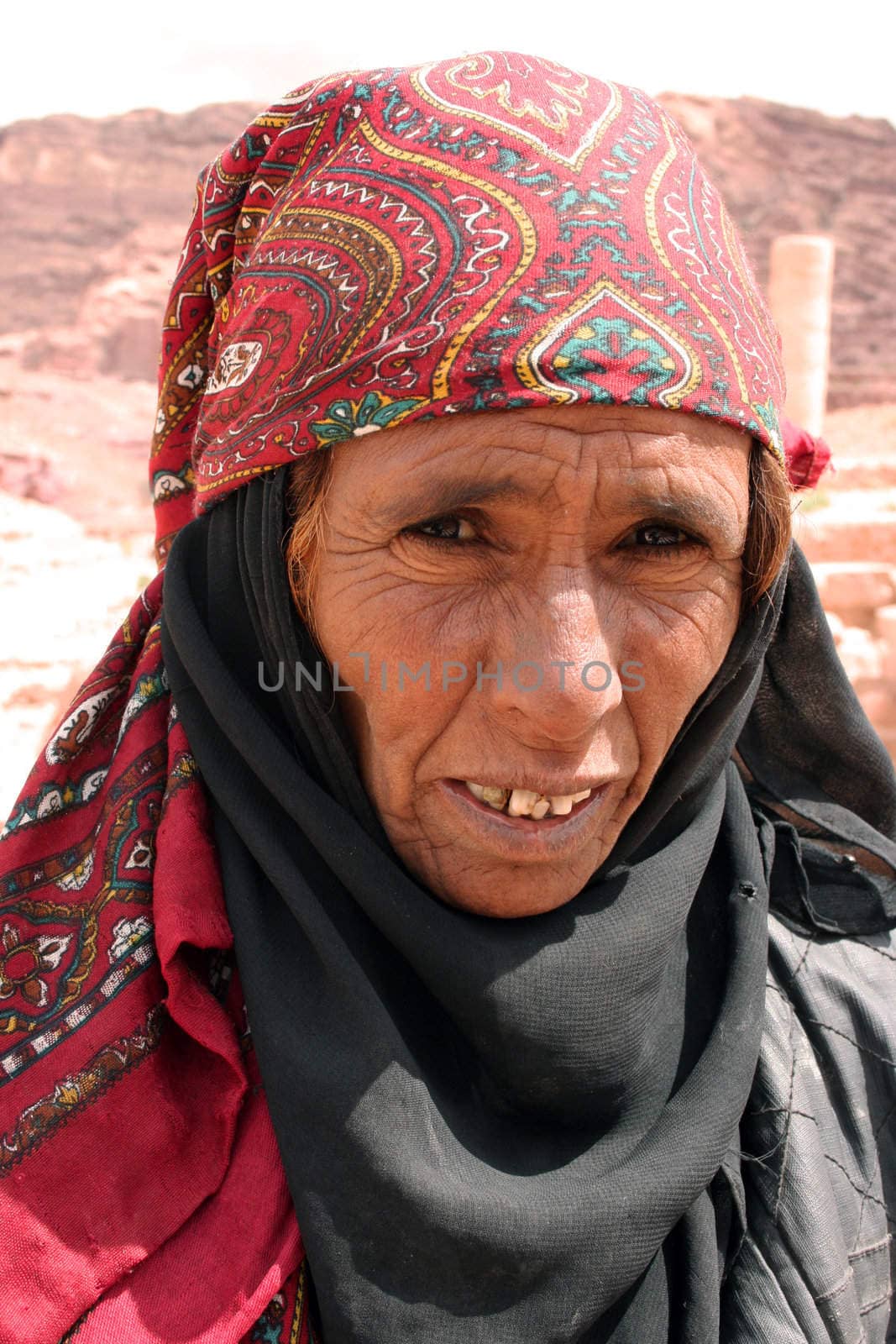 Bedouin woman by pingster