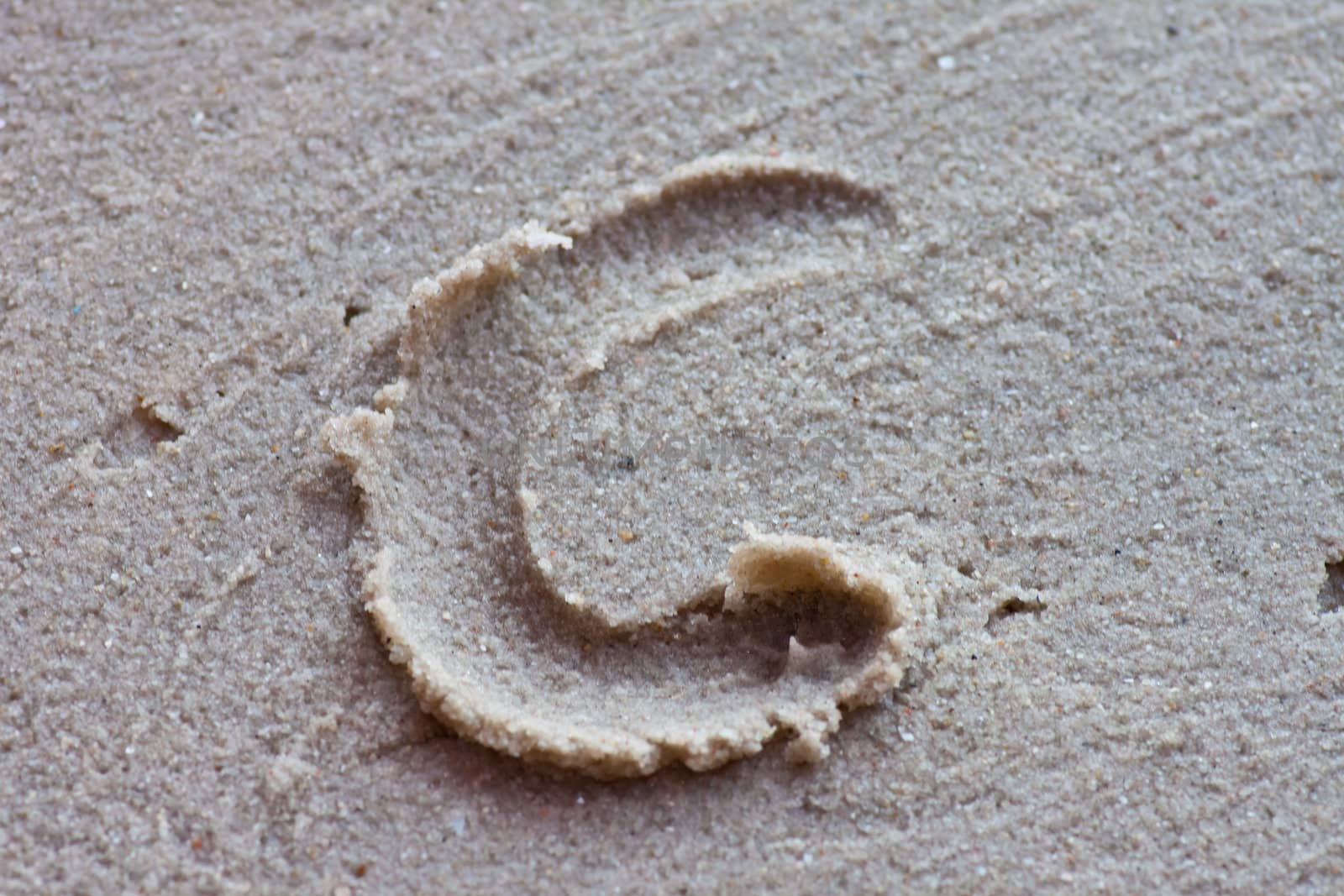 Sand beach water background 