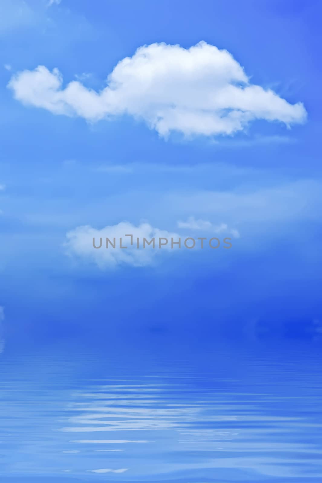 The sea and the sky background image by xfdly5