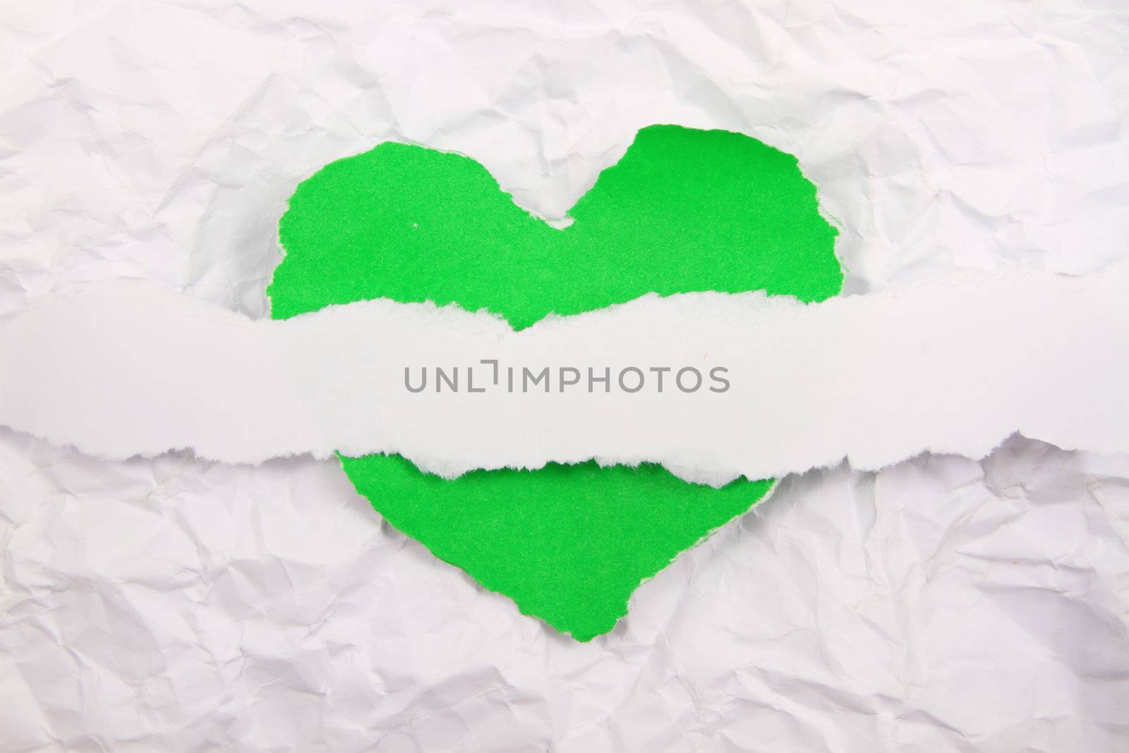 Creative simple background on Valentine' s Day