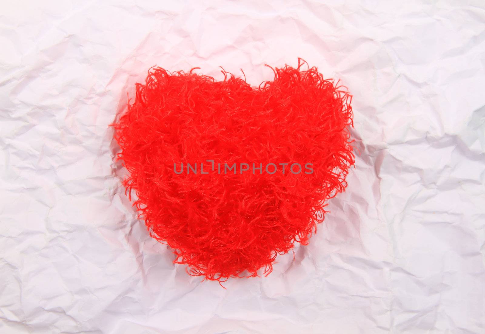 Creative simple background on Valentine' s Day  by rufous