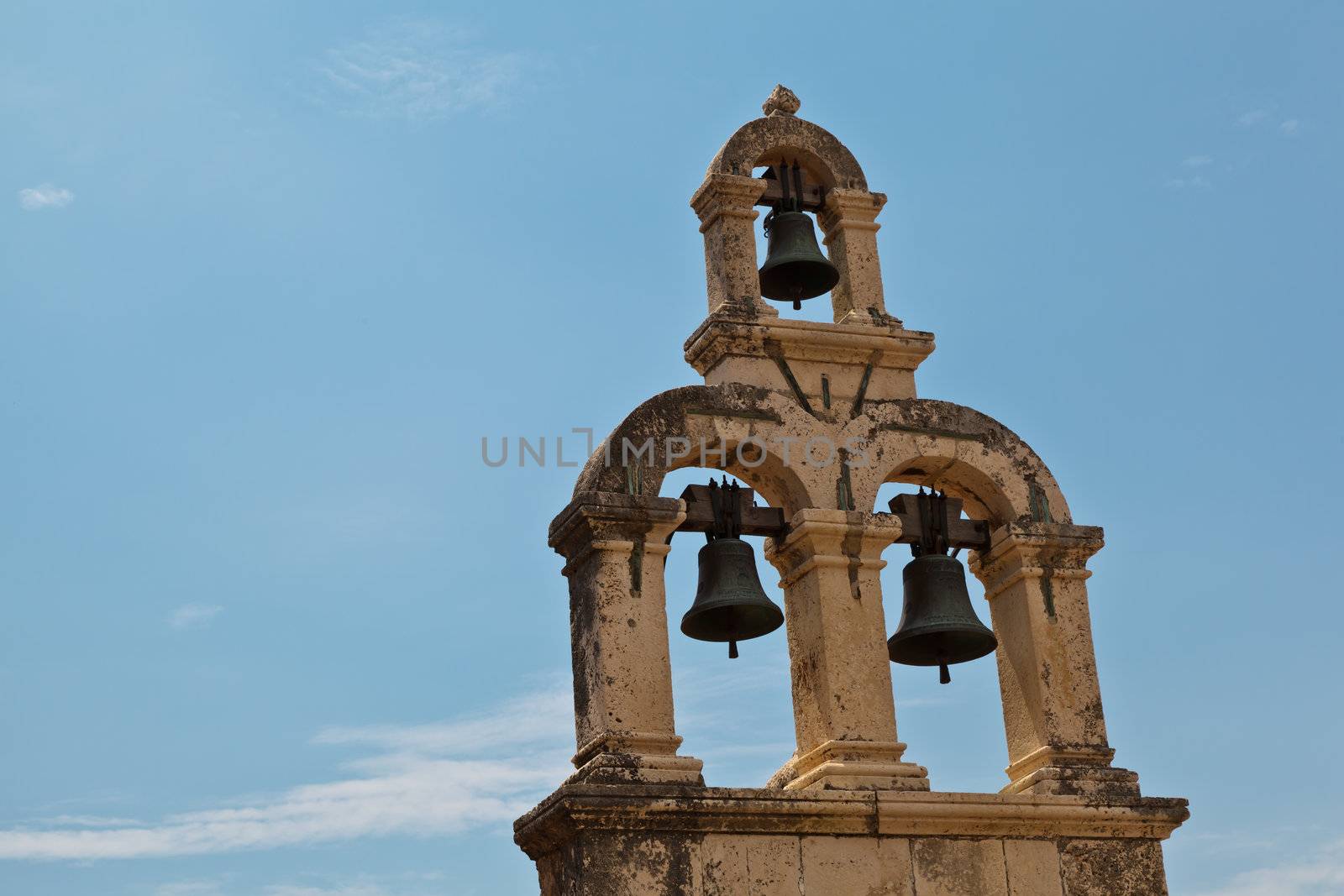 Bell Tower in Dubrovnik, Croatia