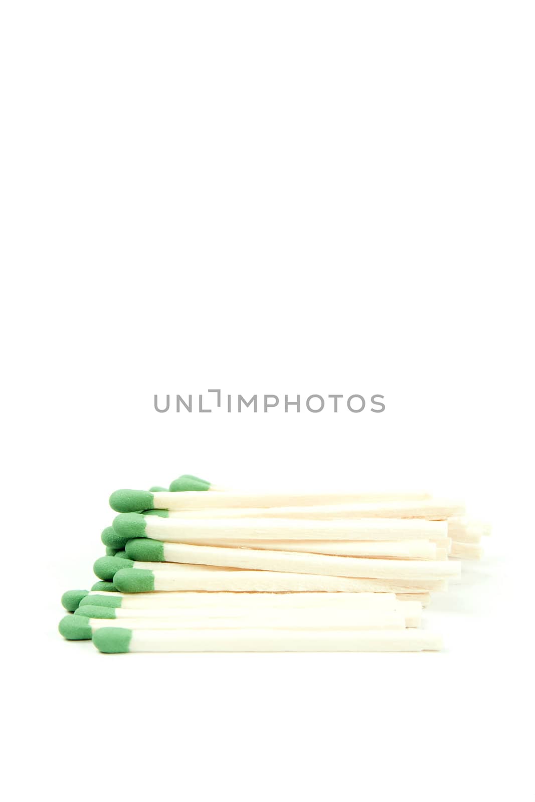 Matches isolated on a white background