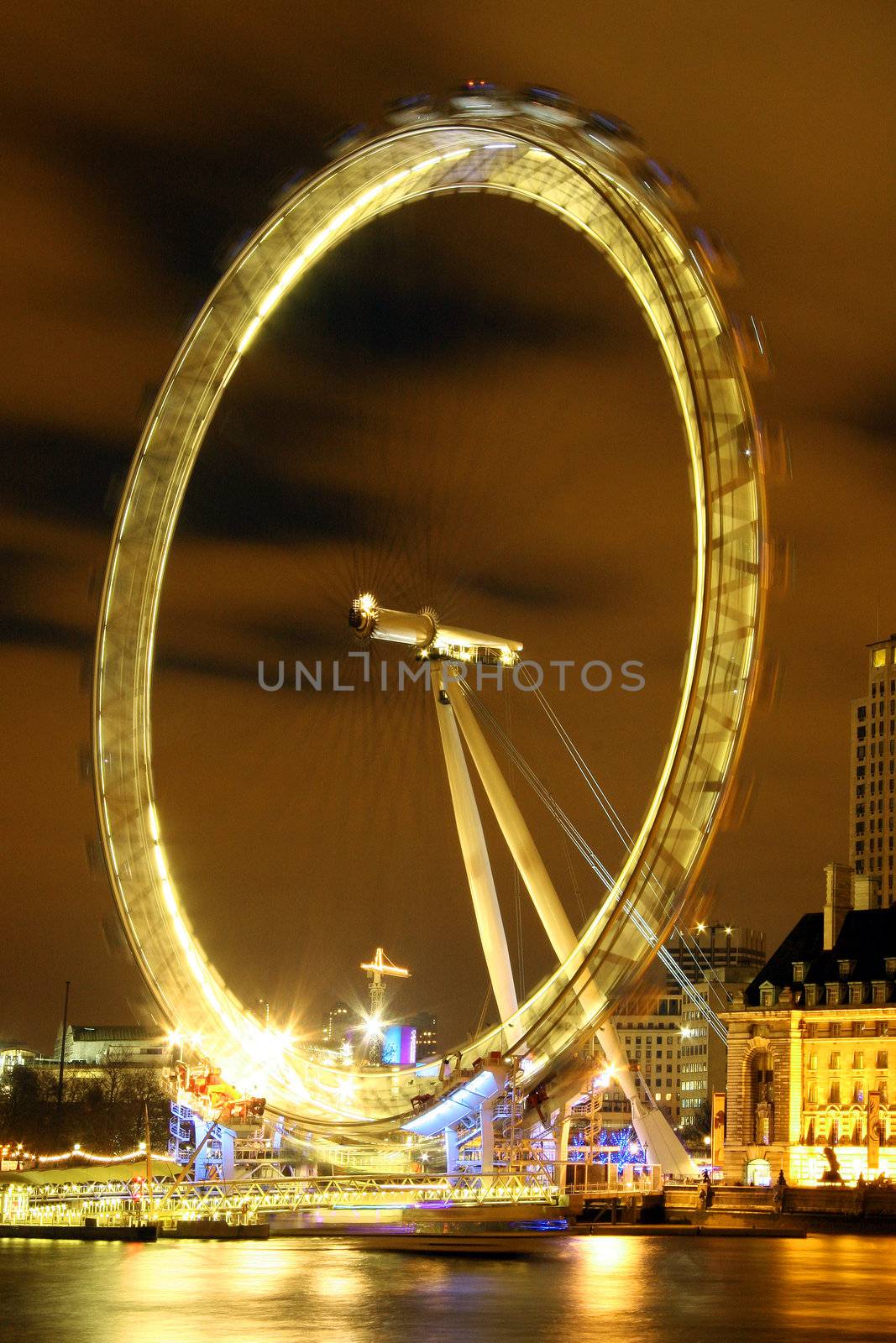 London Eye by night