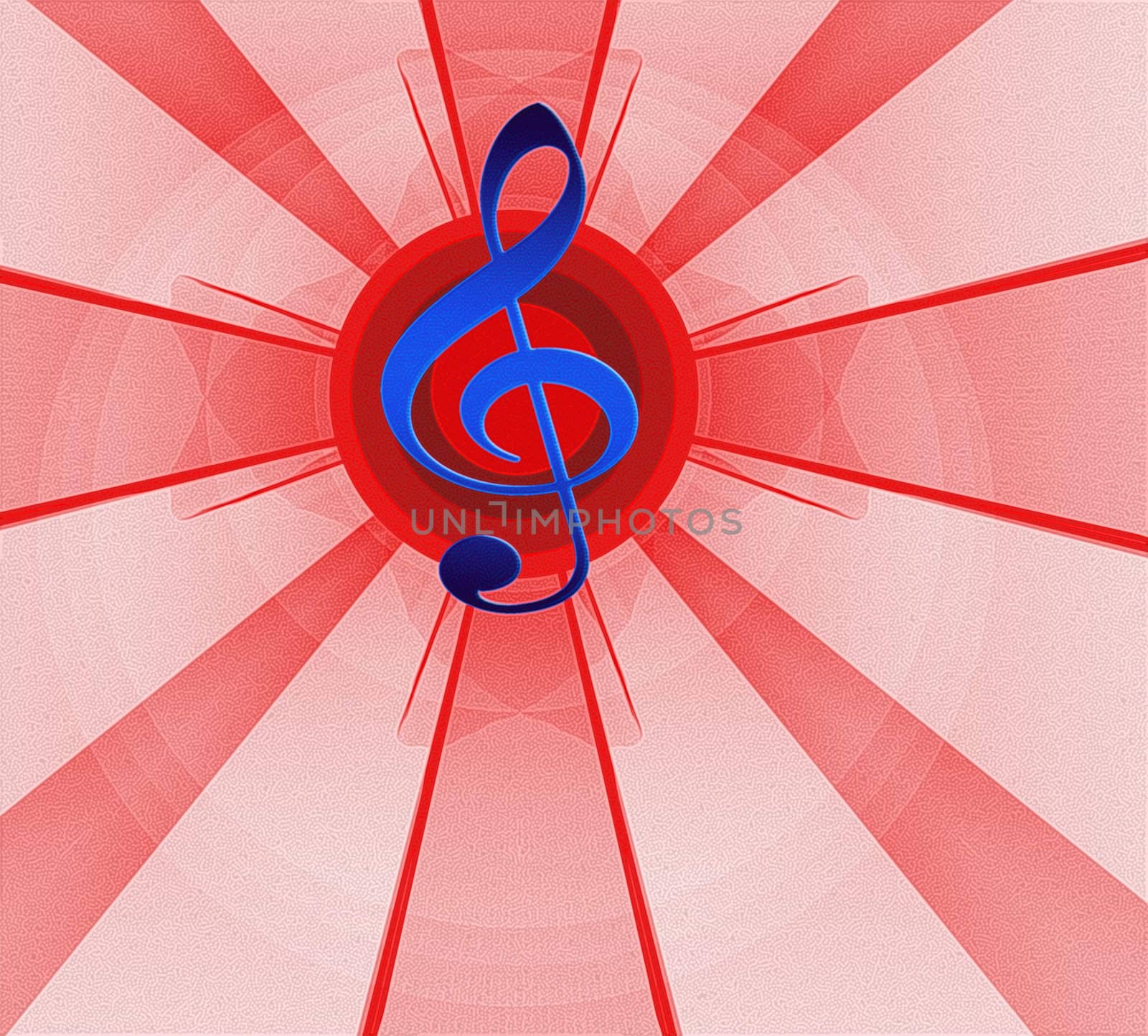 abstract image of violin key