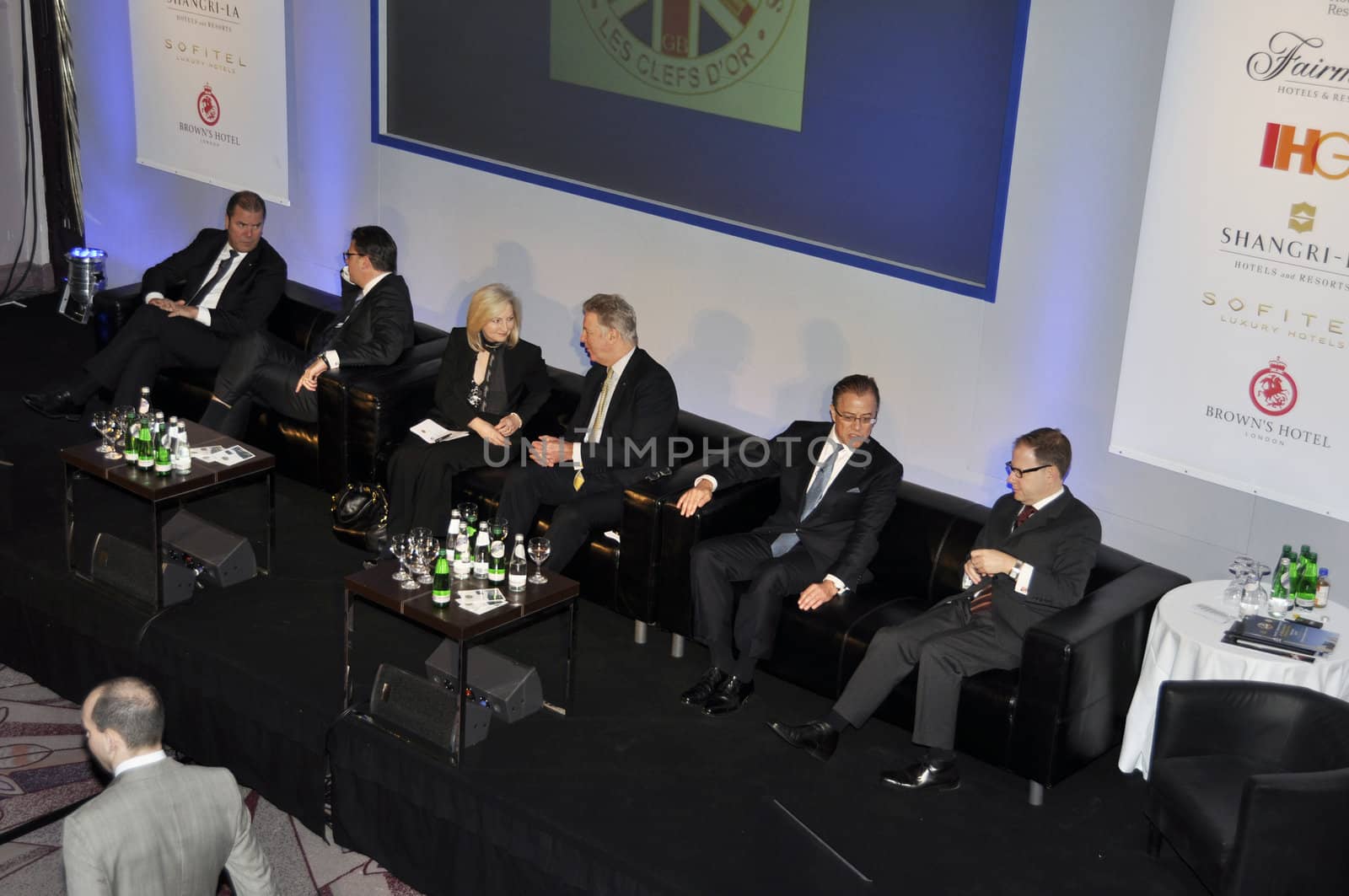 London - UK, January 30, 2012: 59th UICH les Clefs d'Or International Congress at the Sheraton Park Lane