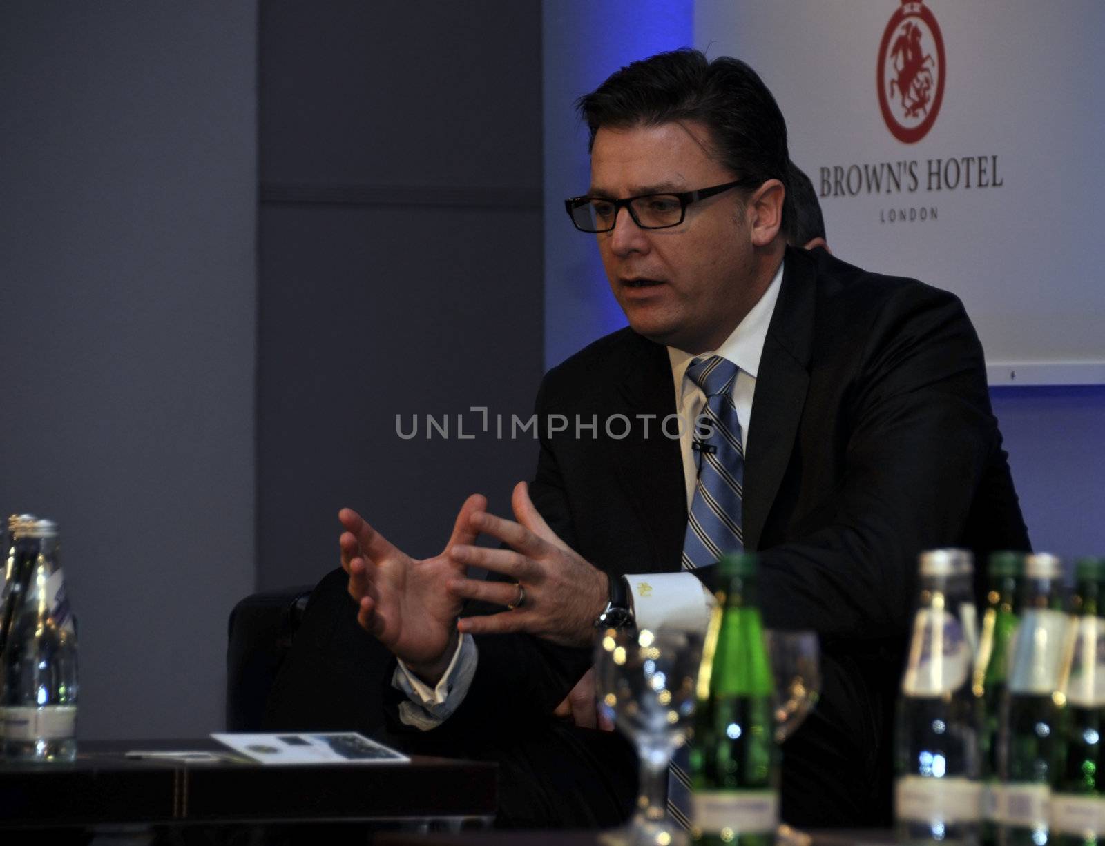 London - UK, January 30, 2012: 59th UICH les Clefs d'Or International Congress at the Sheraton Park Lane