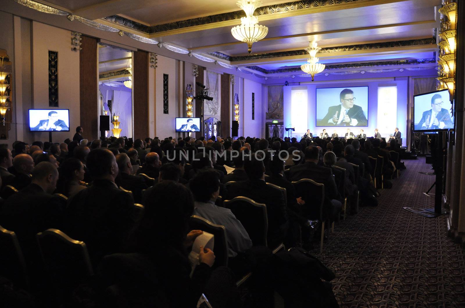 London - UK, January 30, 2012: 59th UICH les Clefs d'Or International Congress at the Sheraton Park Lane