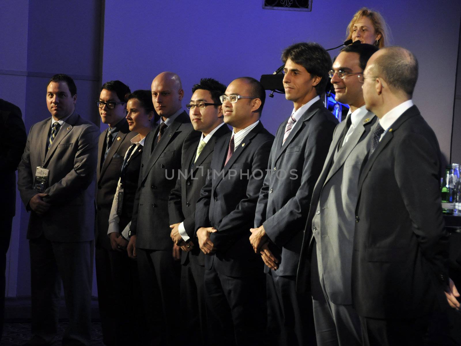 London - UK, January 30, 2012: 59th UICH les Clefs d'Or International Congress at the Sheraton Park Lane