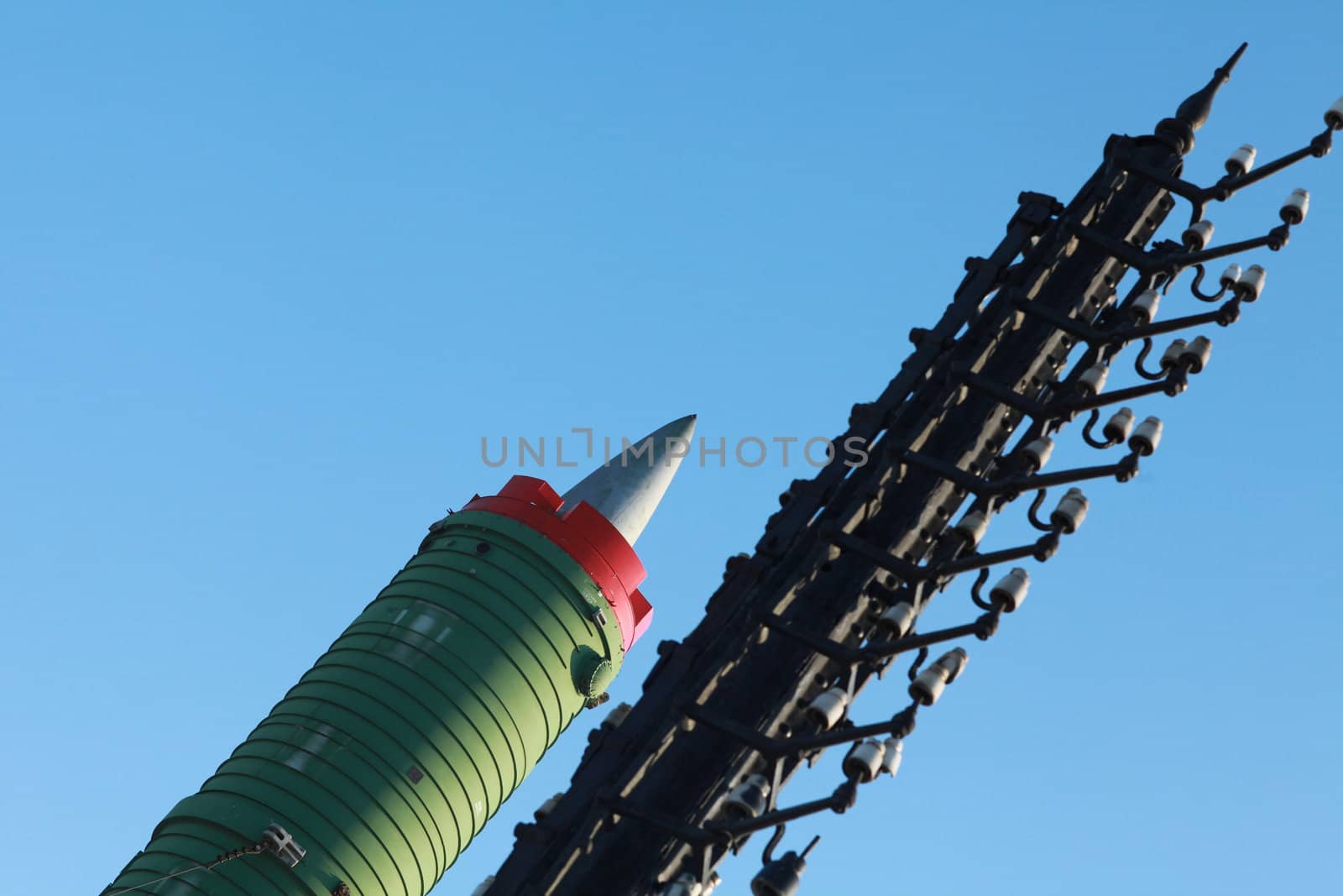 oldest telephone pole and the rocket