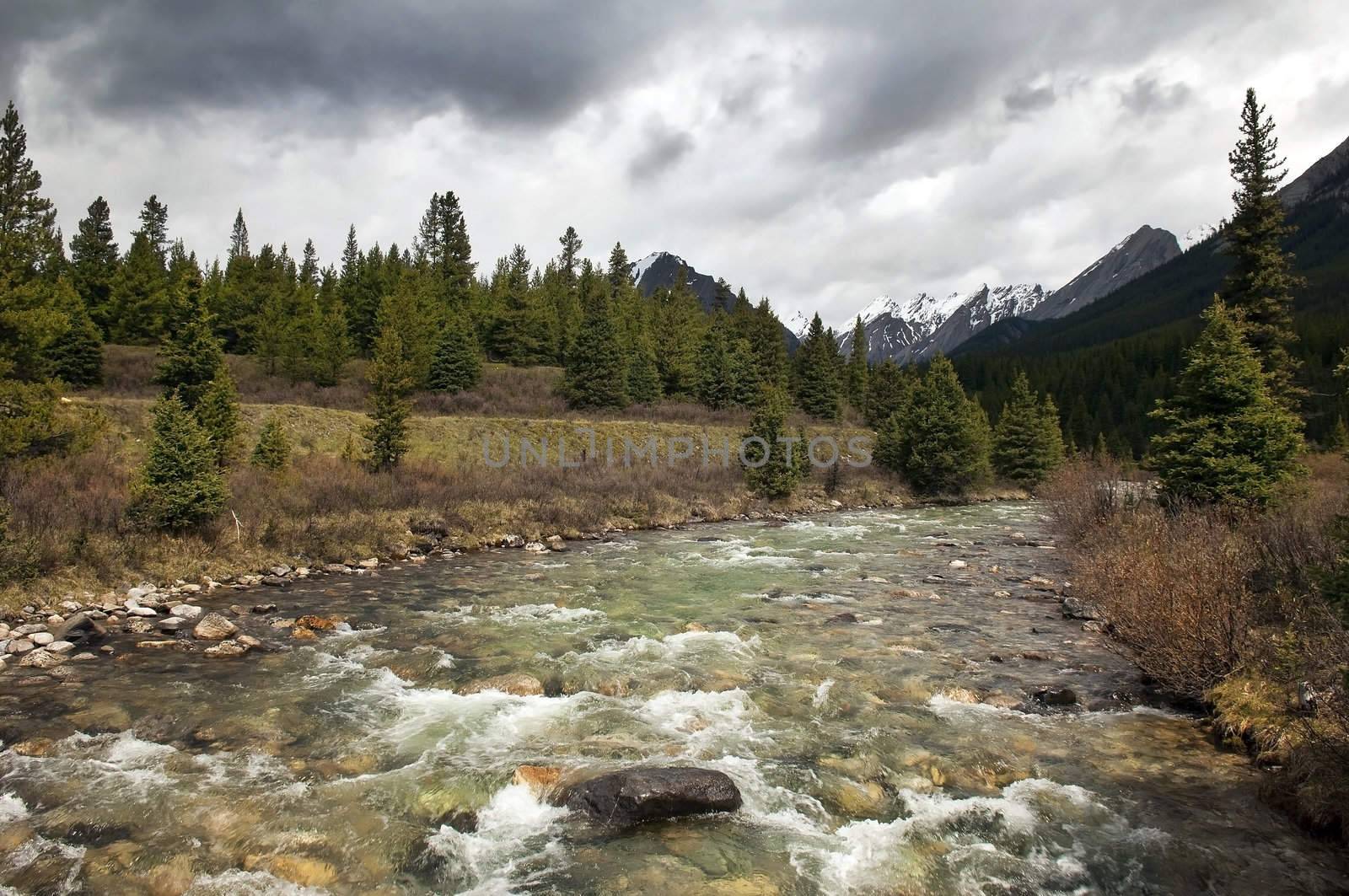 most beautiful landscapes in Banff National Park, Alberta, Canada