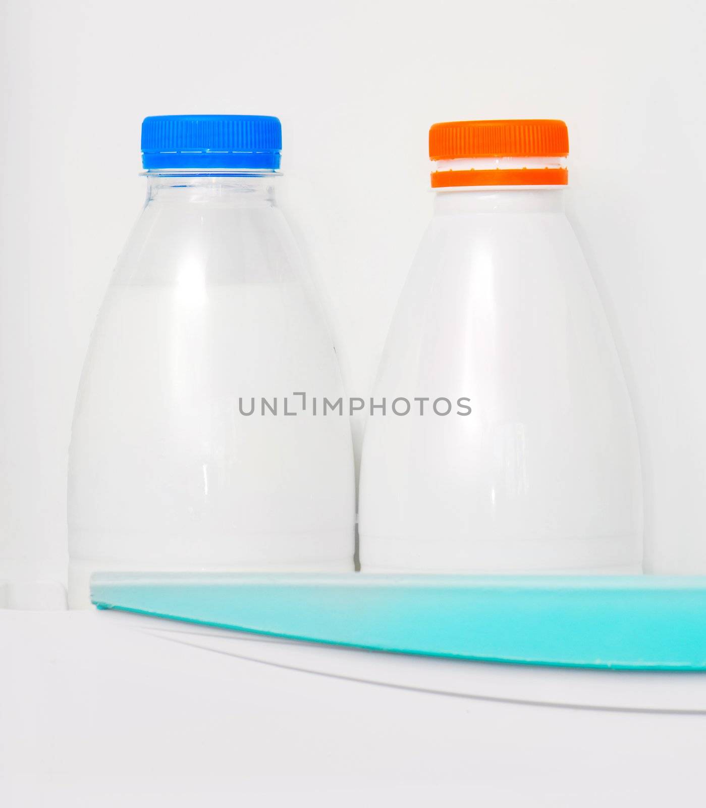 milk in the refrigerator by GekaSkr