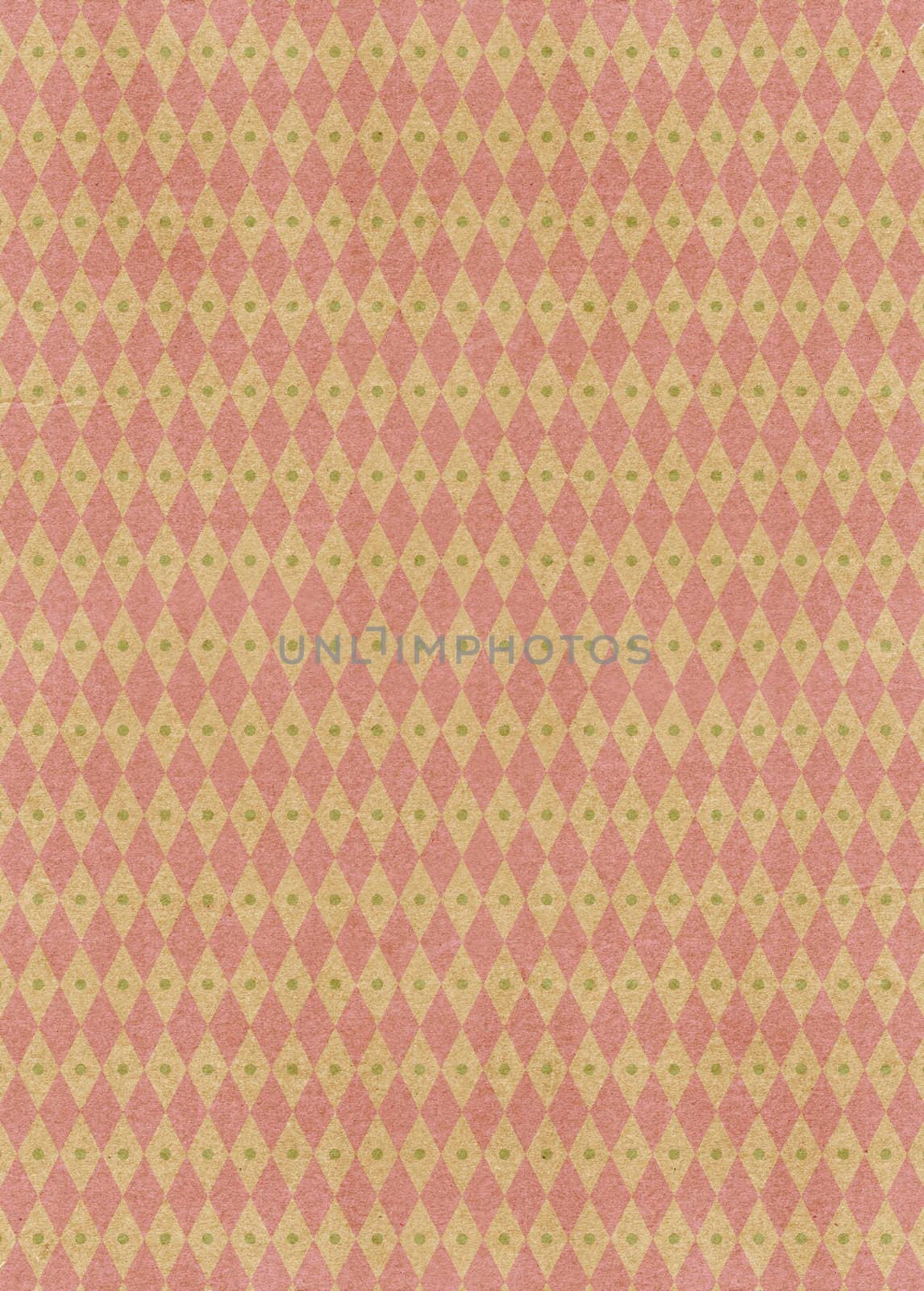 Old paper background with pattern for your designs