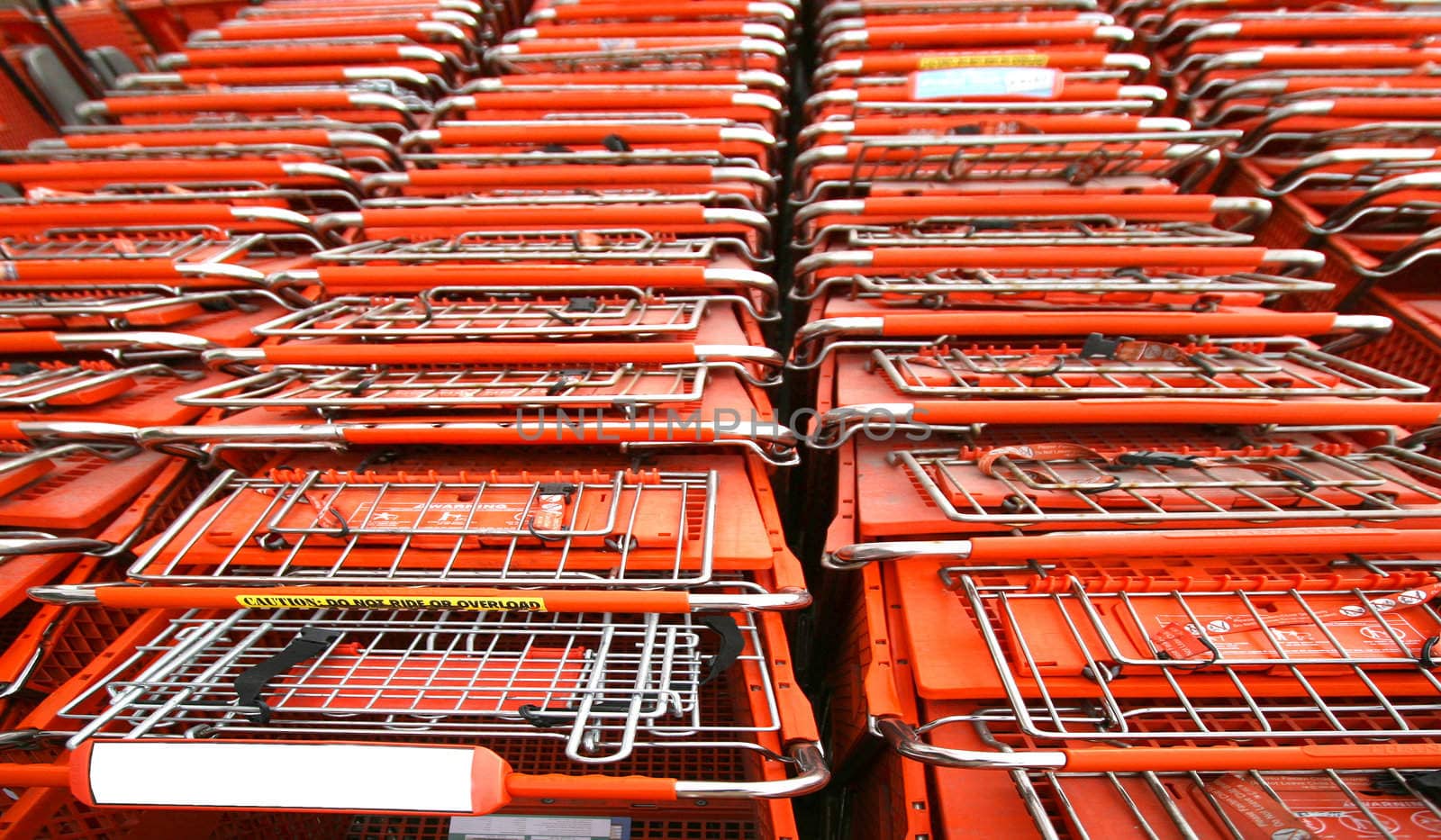 Four lines of chopping carts for a retailer