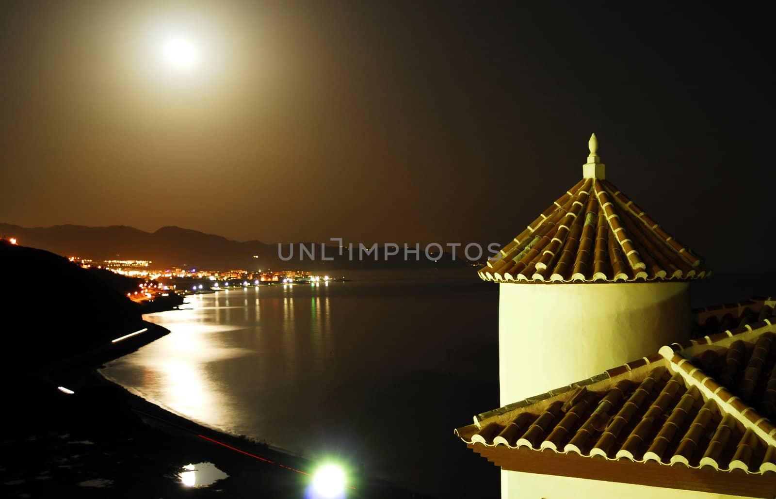 night scene in Spain,Torrex