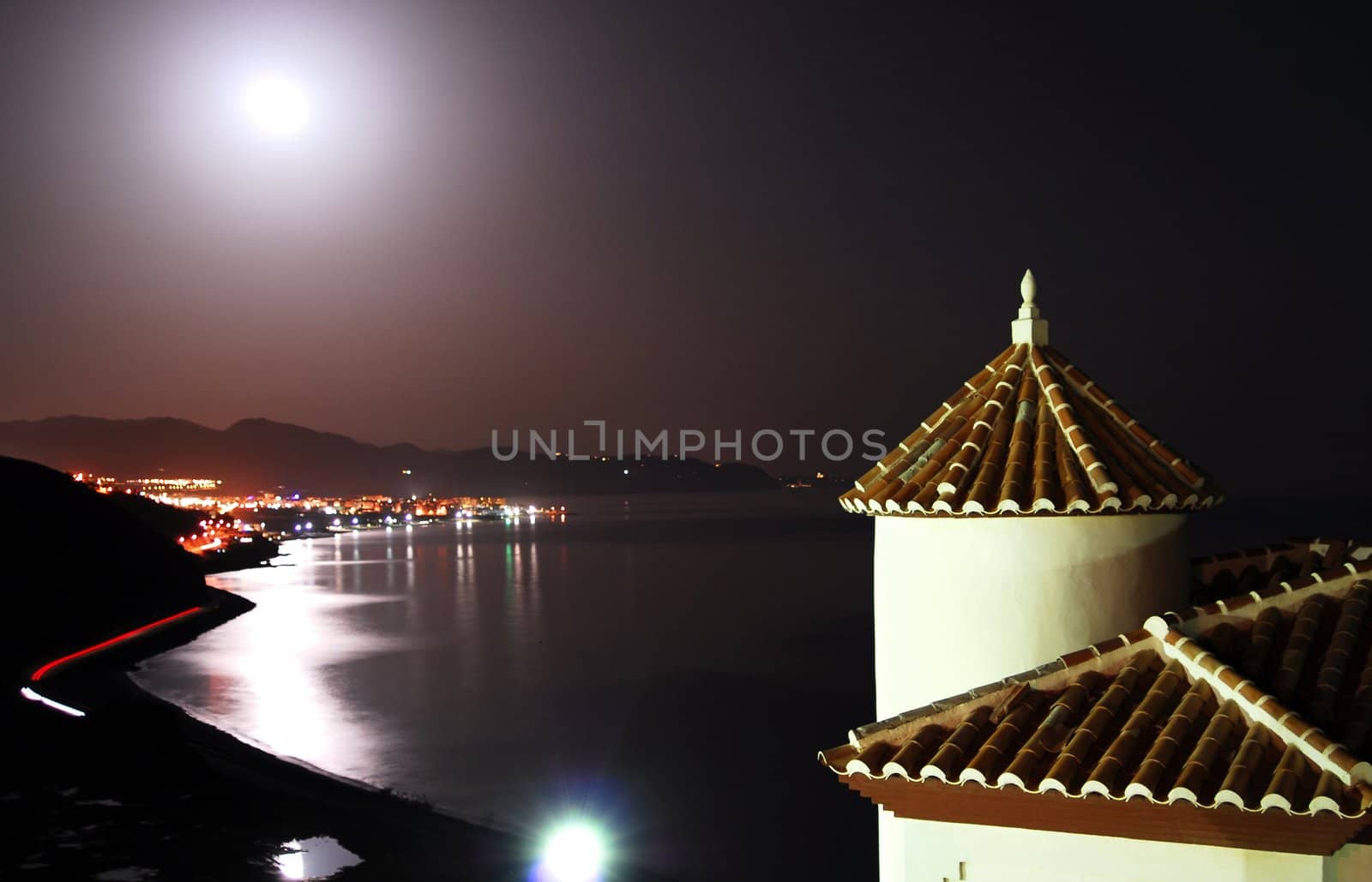 night scene in Spain,Torrex