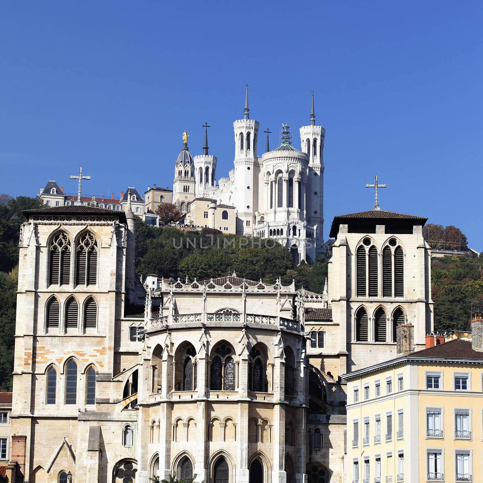 apse of the Saint Jean cathedral, Lyon 