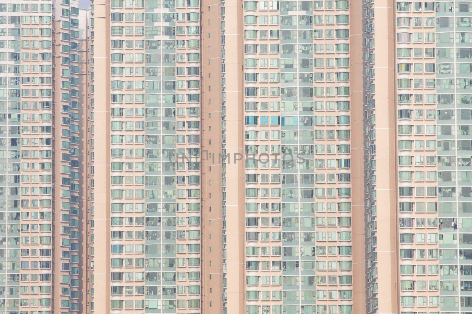 Packed Hong Kong apartments by kawing921