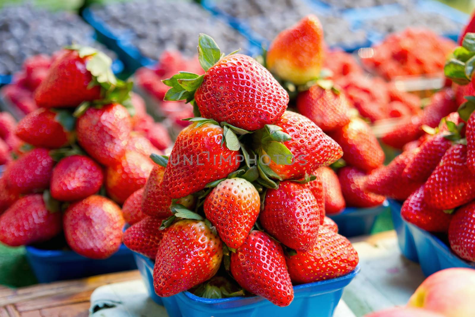 Sweet Ripe Red Strawberries  by jpldesigns