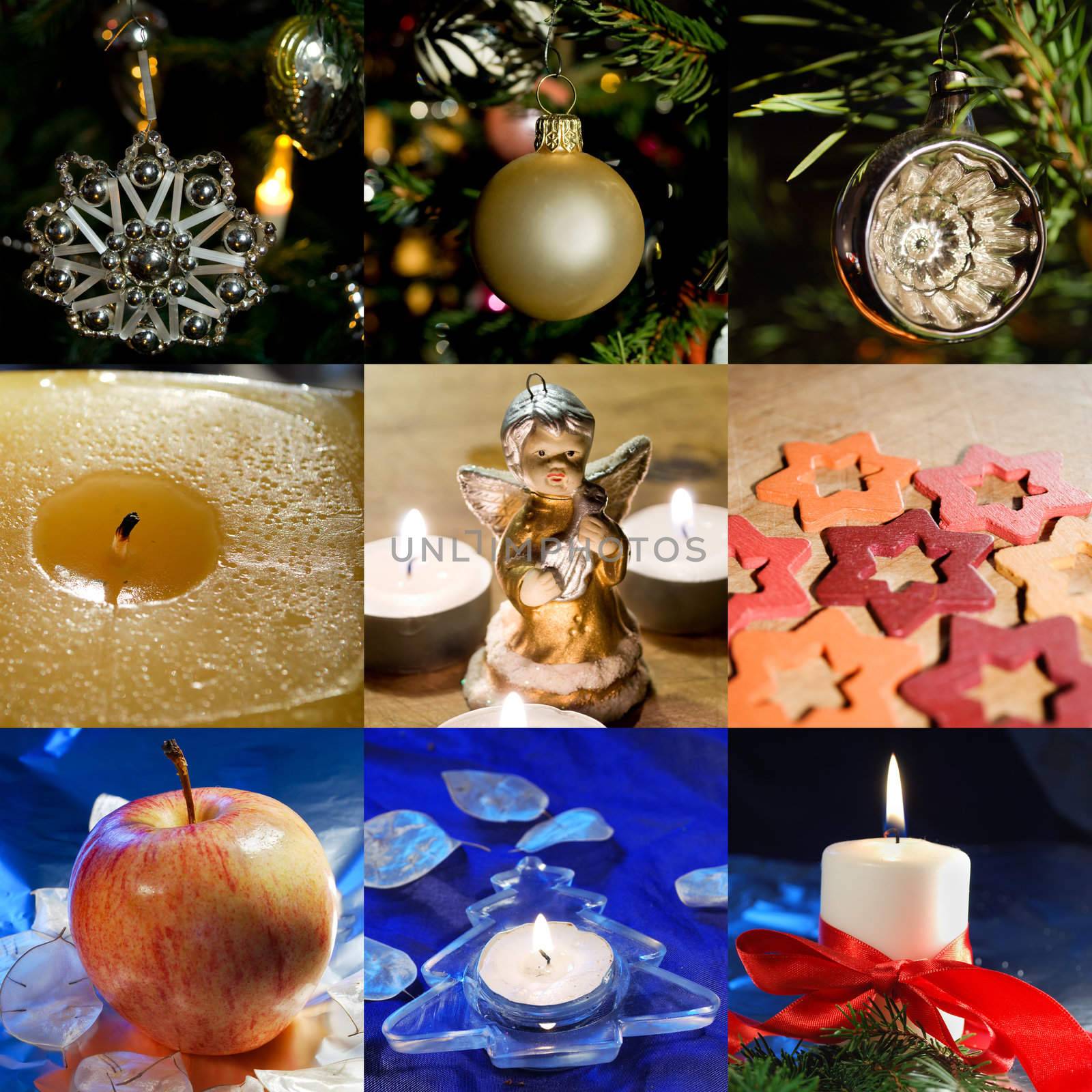 collection of christmas decorations by sarkao