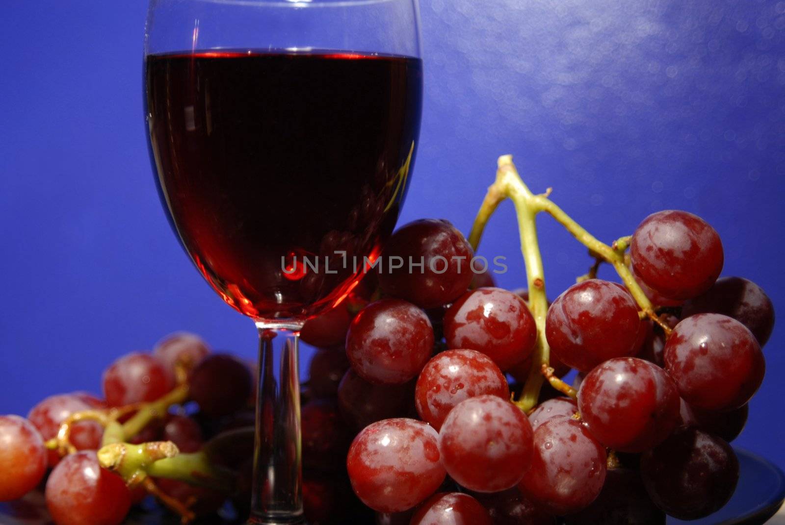 wine and grape