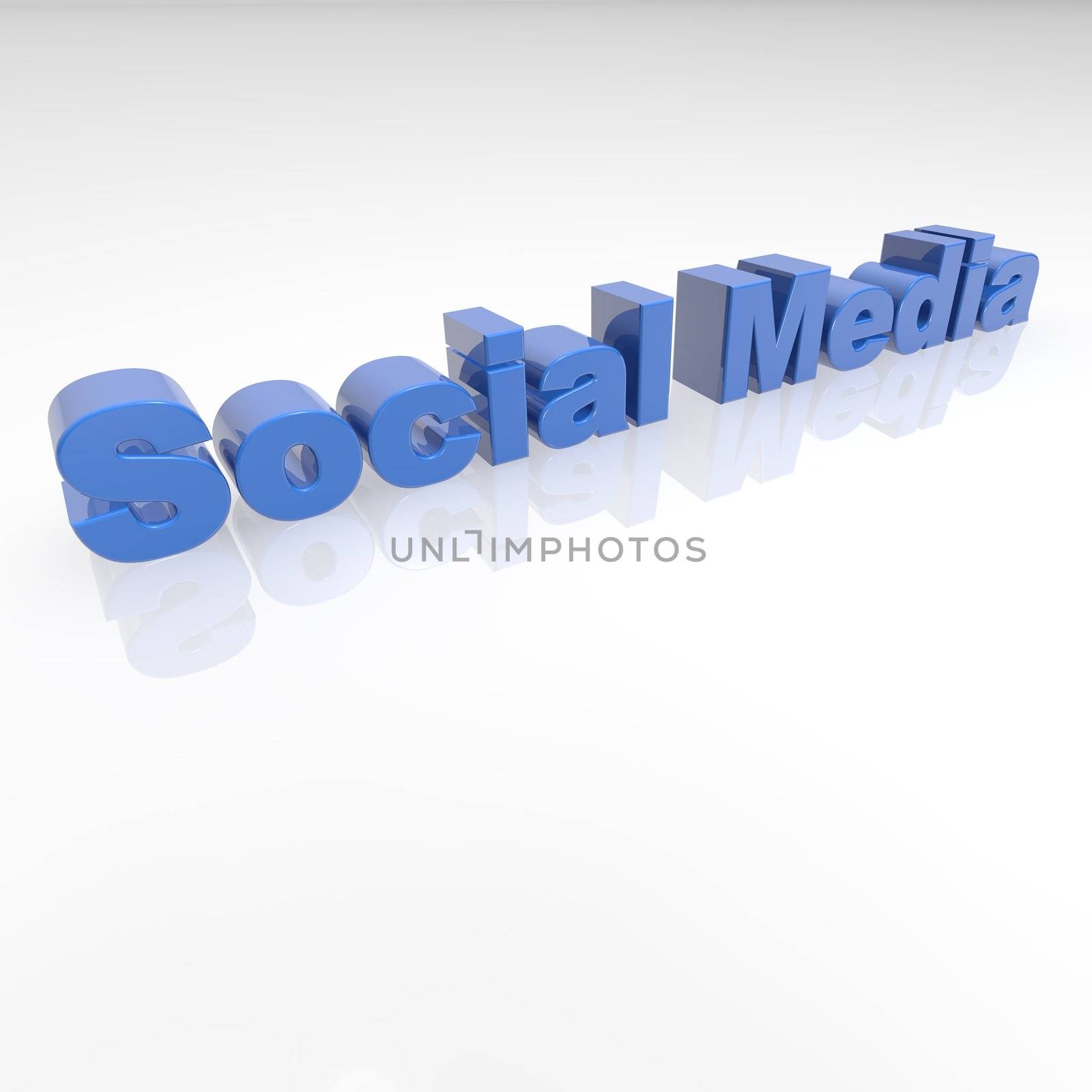 Socail Media 3D text - XXXL by jeremywhat