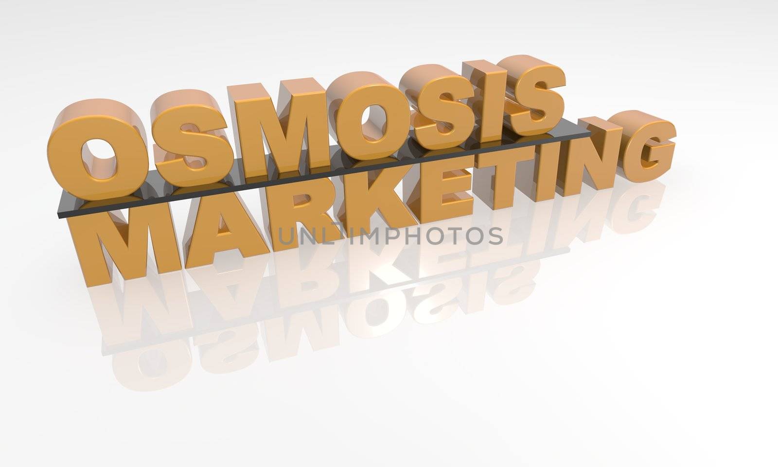 Osmosis Marketing 3D text - XXXL by jeremywhat