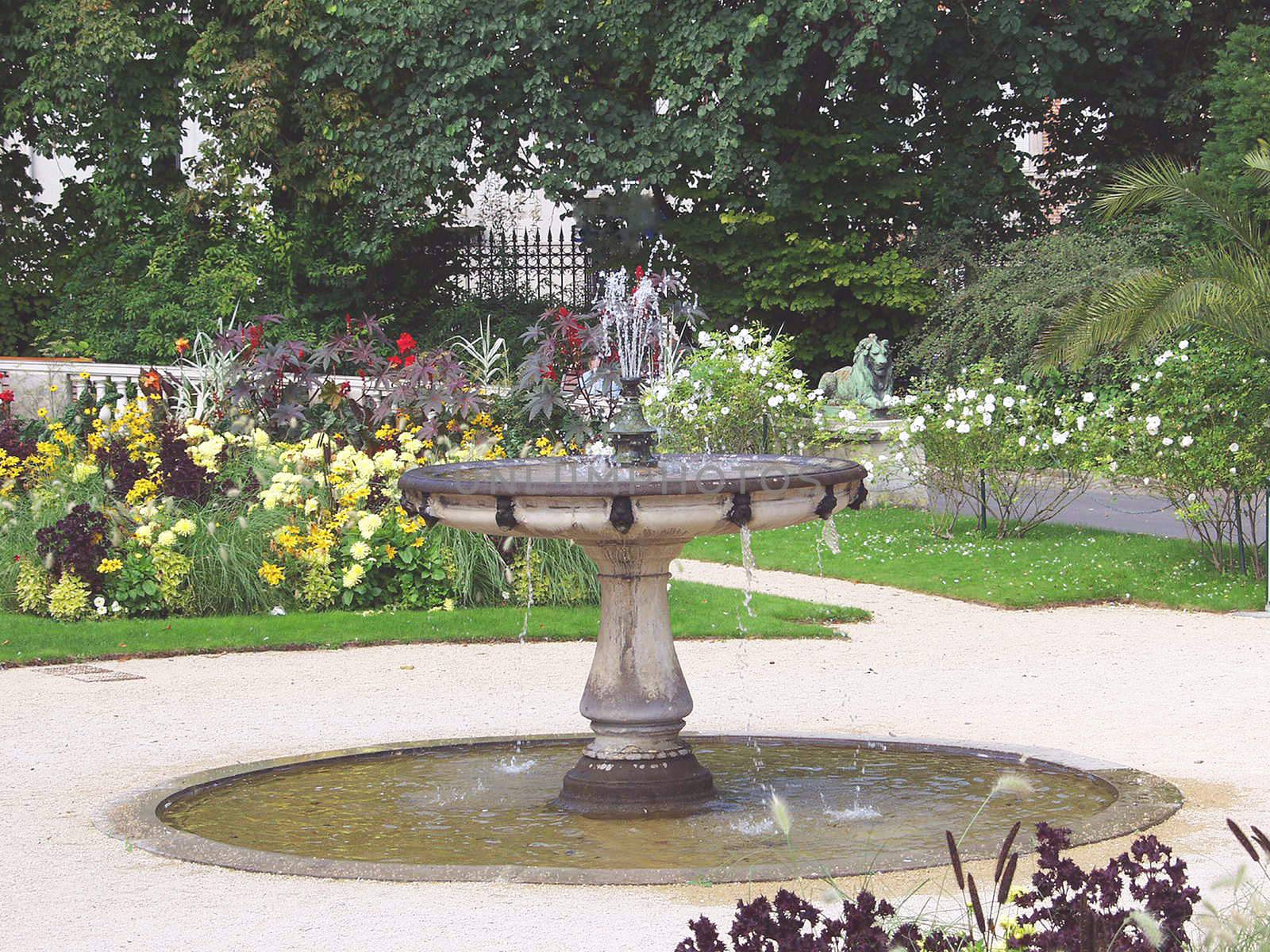 Fountain in City Park by NickNick