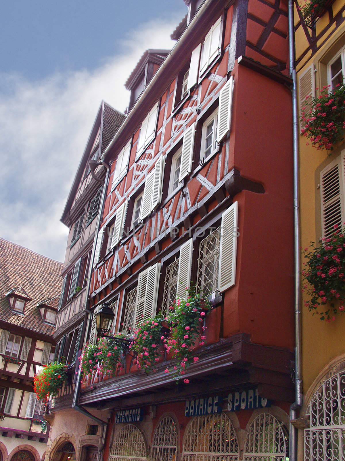 Colmar, Alsace, France. Downtown by NickNick